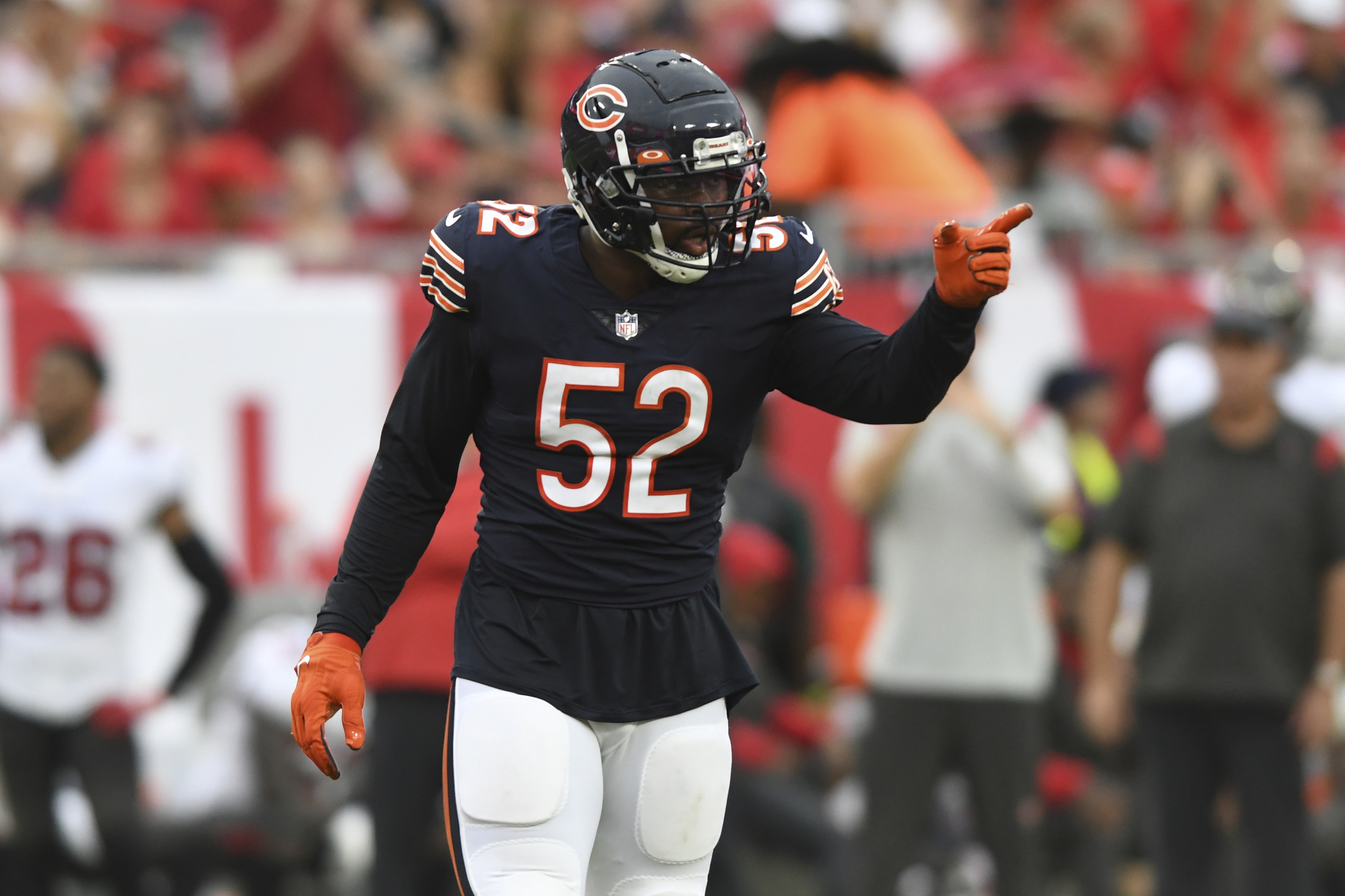 Report: Khalil Mack Traded to Chargers; Bears to Receive Draft Picks in Return