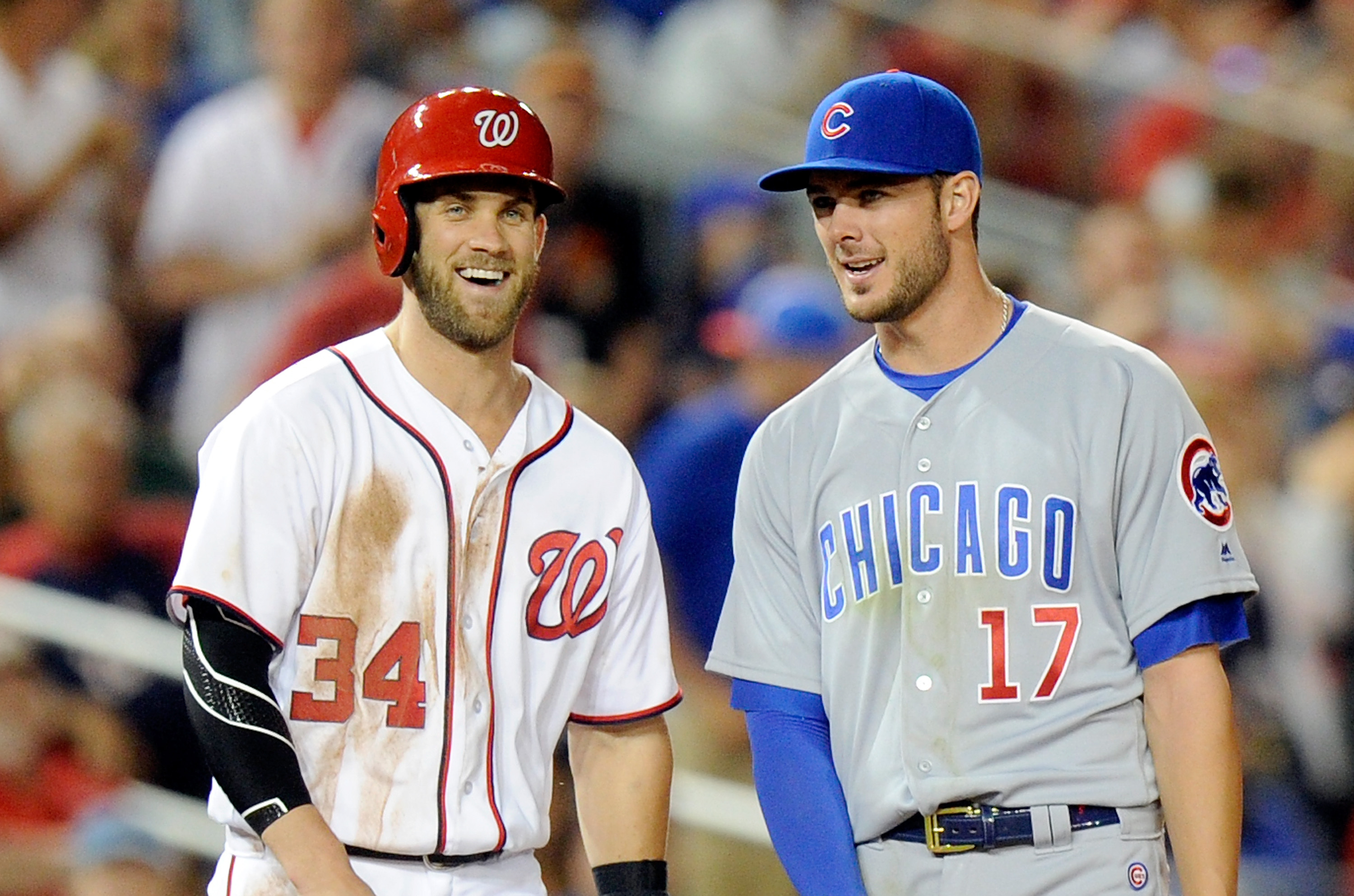 Kris Bryant Rumors: Bryce Harper Pushing for OF to Join Phillies in Free Agency