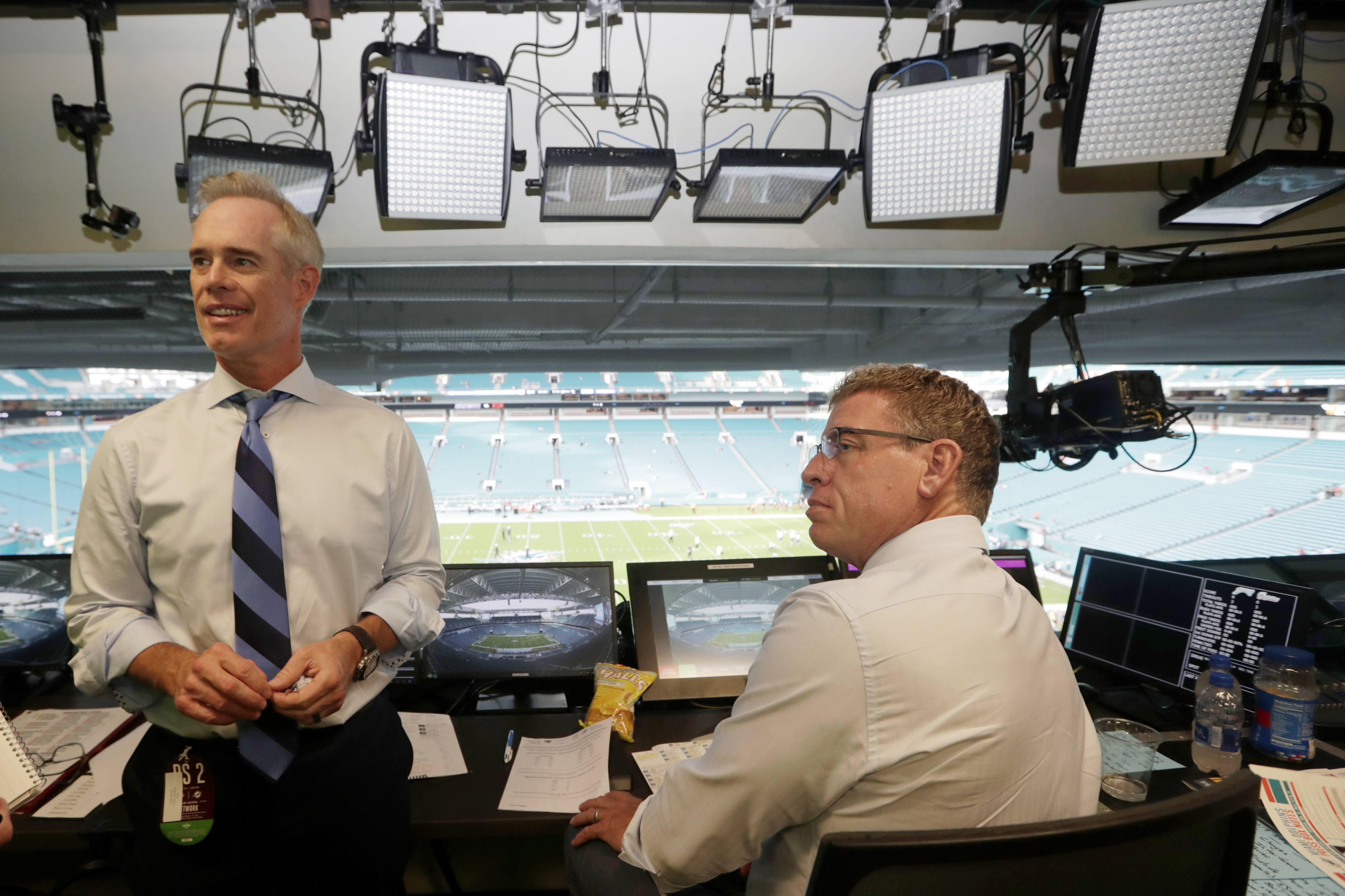 Transcript: Monday Night Football's Joe Buck, Troy Aikman and Lisa Salters  Media Call - ESPN Press Room U.S.