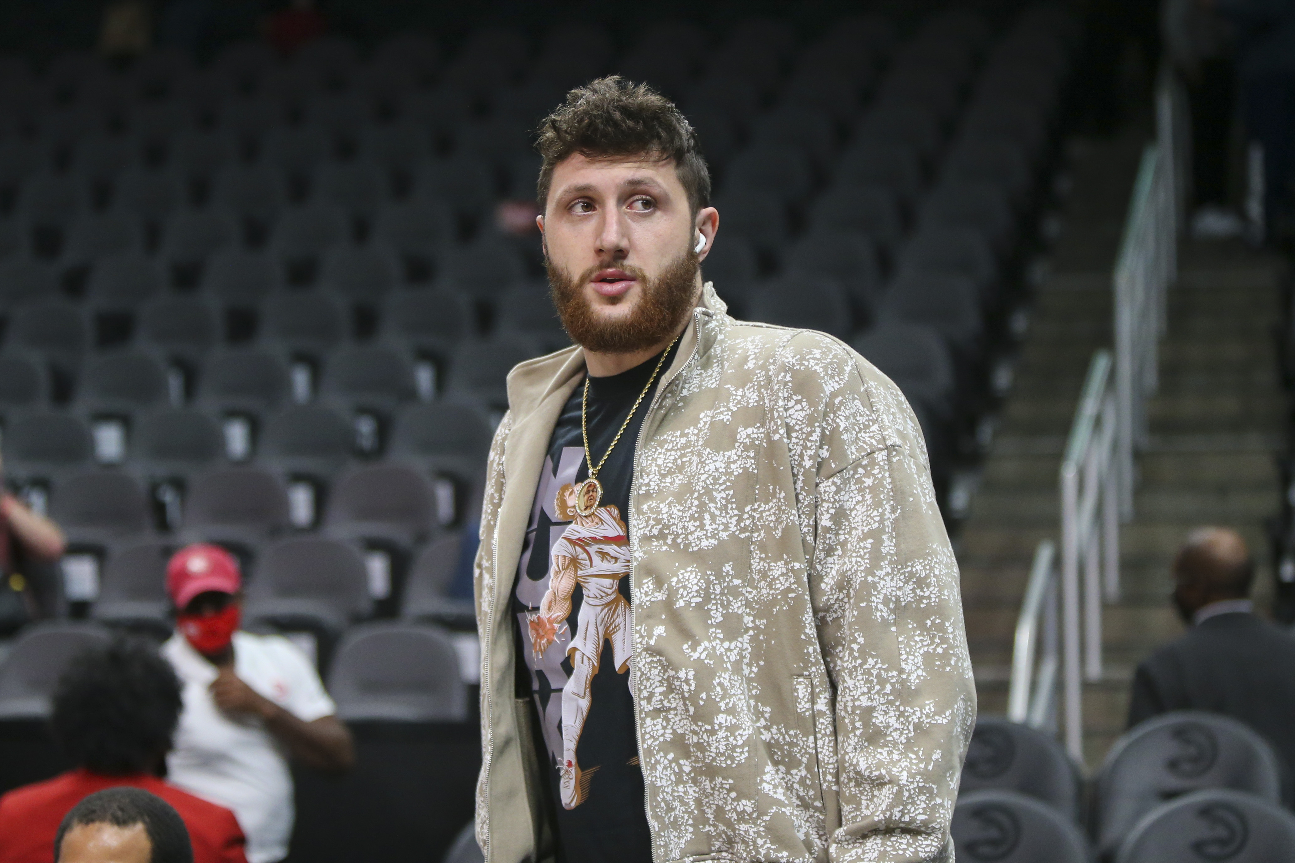 Video: Blazers’ Jusuf Nurkic Throws Pacers Fan’s Phone During Postgame Confrontation