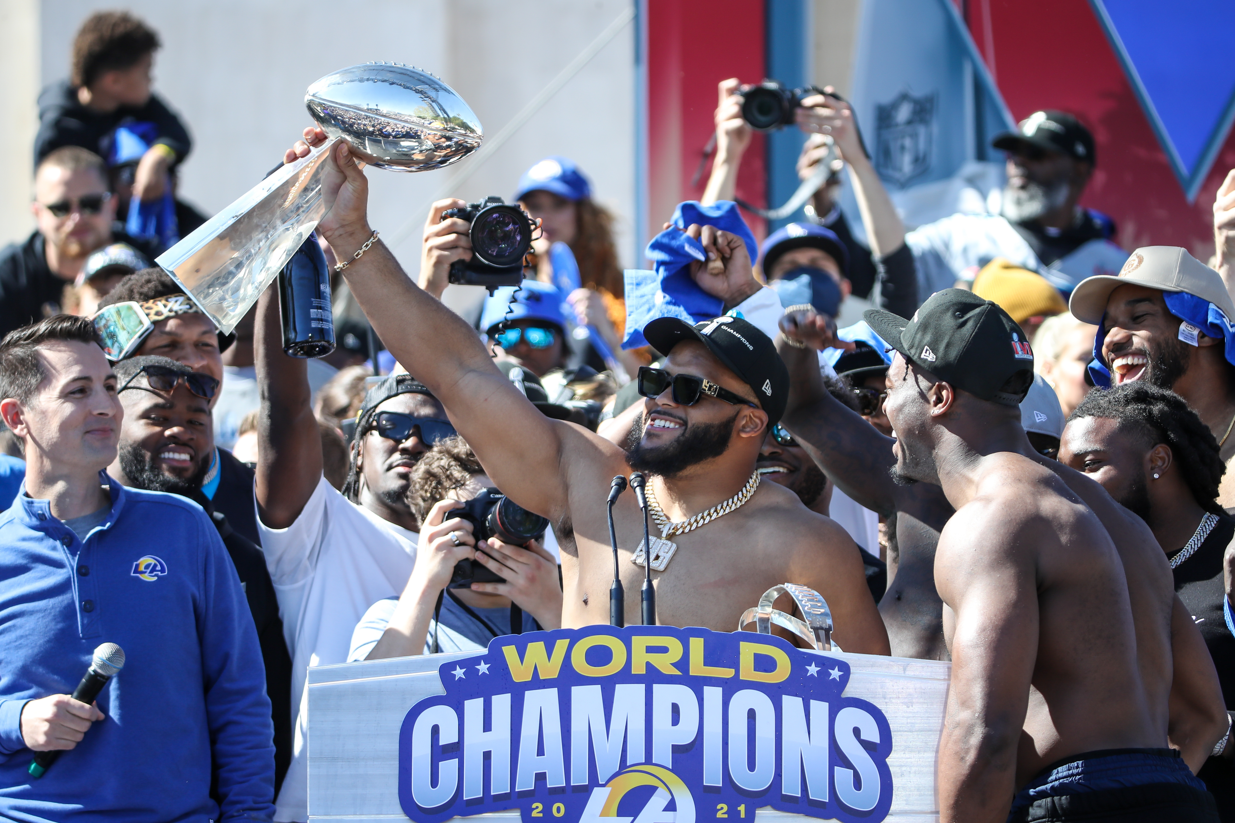 World Champioons Detroit Rams 2022 Celebrate with championship Shirt