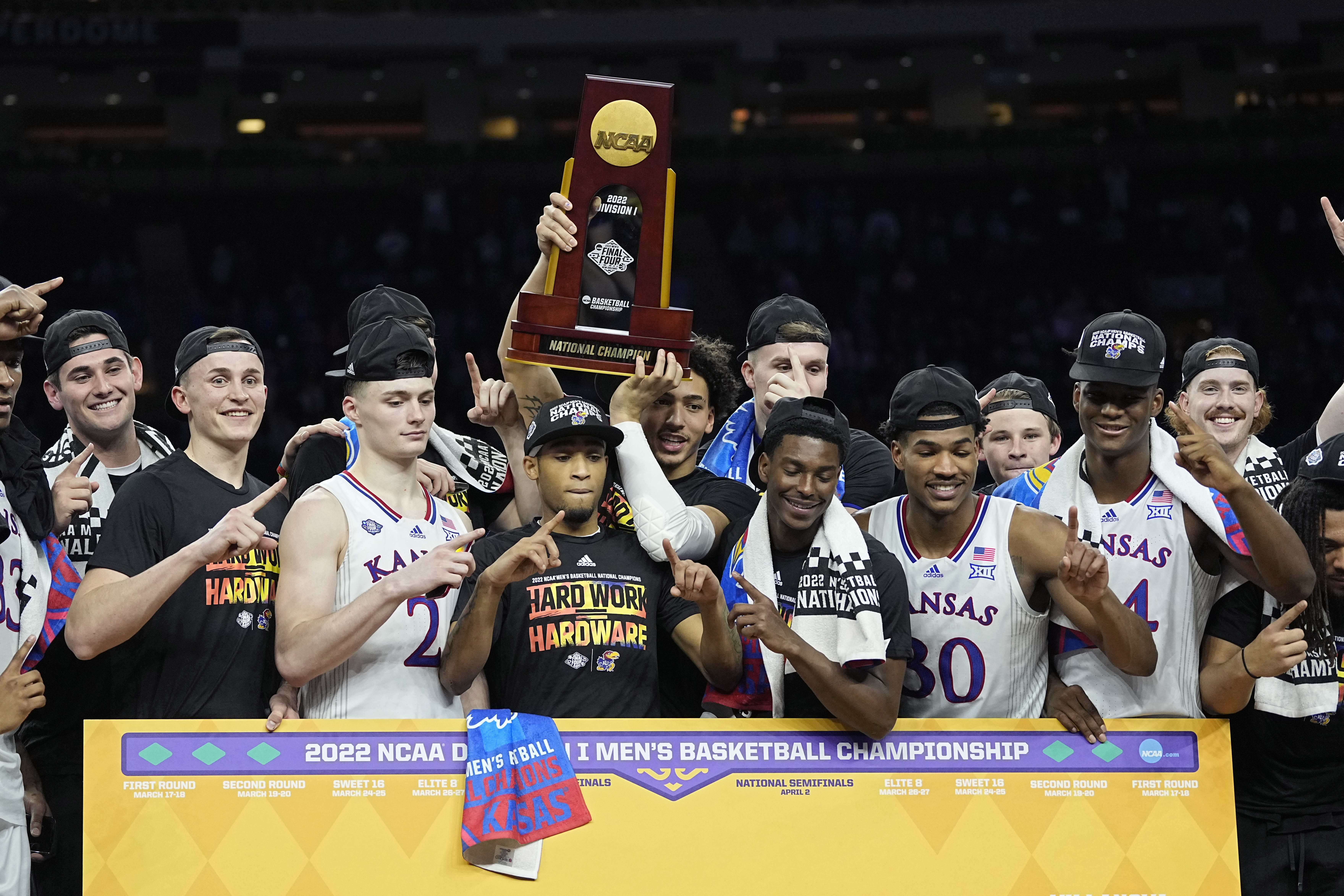 Kansas Jayhawk basketball fans rally to welcome championship team back home  - Kansas Reflector