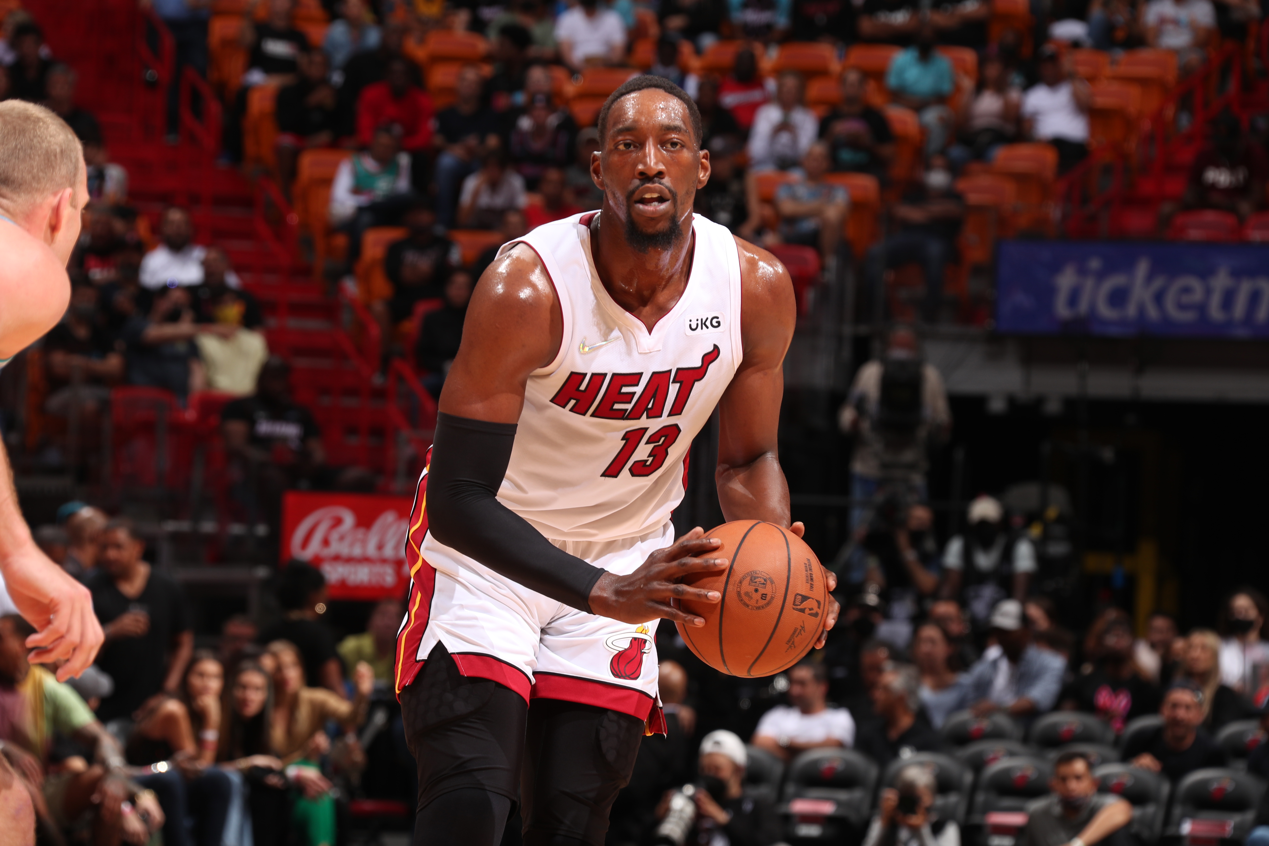 Heat's Bam Adebayo Enters Health and Safety Protocols Ahead of NBA Playoffs