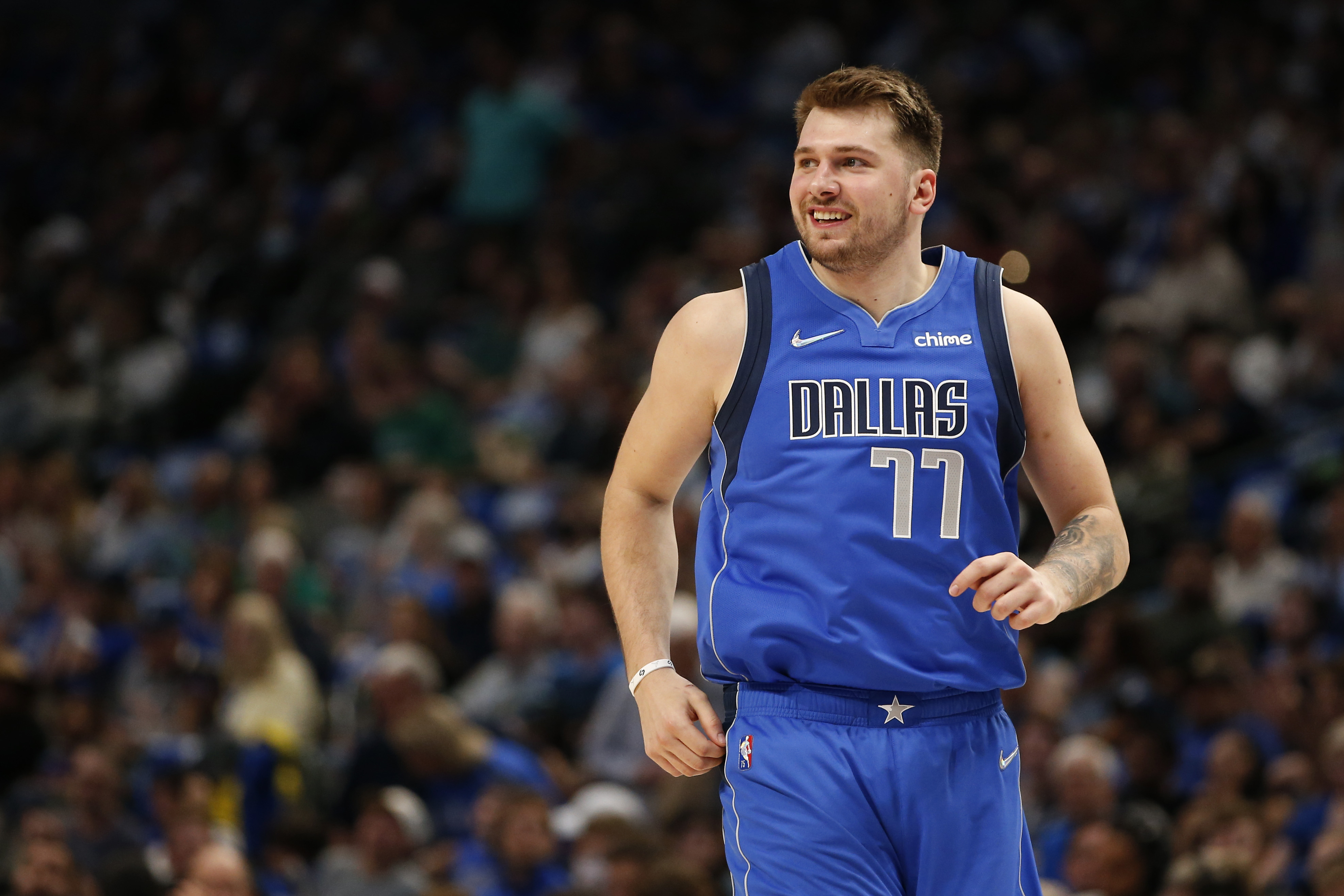 Report: Luka Doncic Expected to Miss Mavericks' Game 1 vs. Jazz with Calf Injury