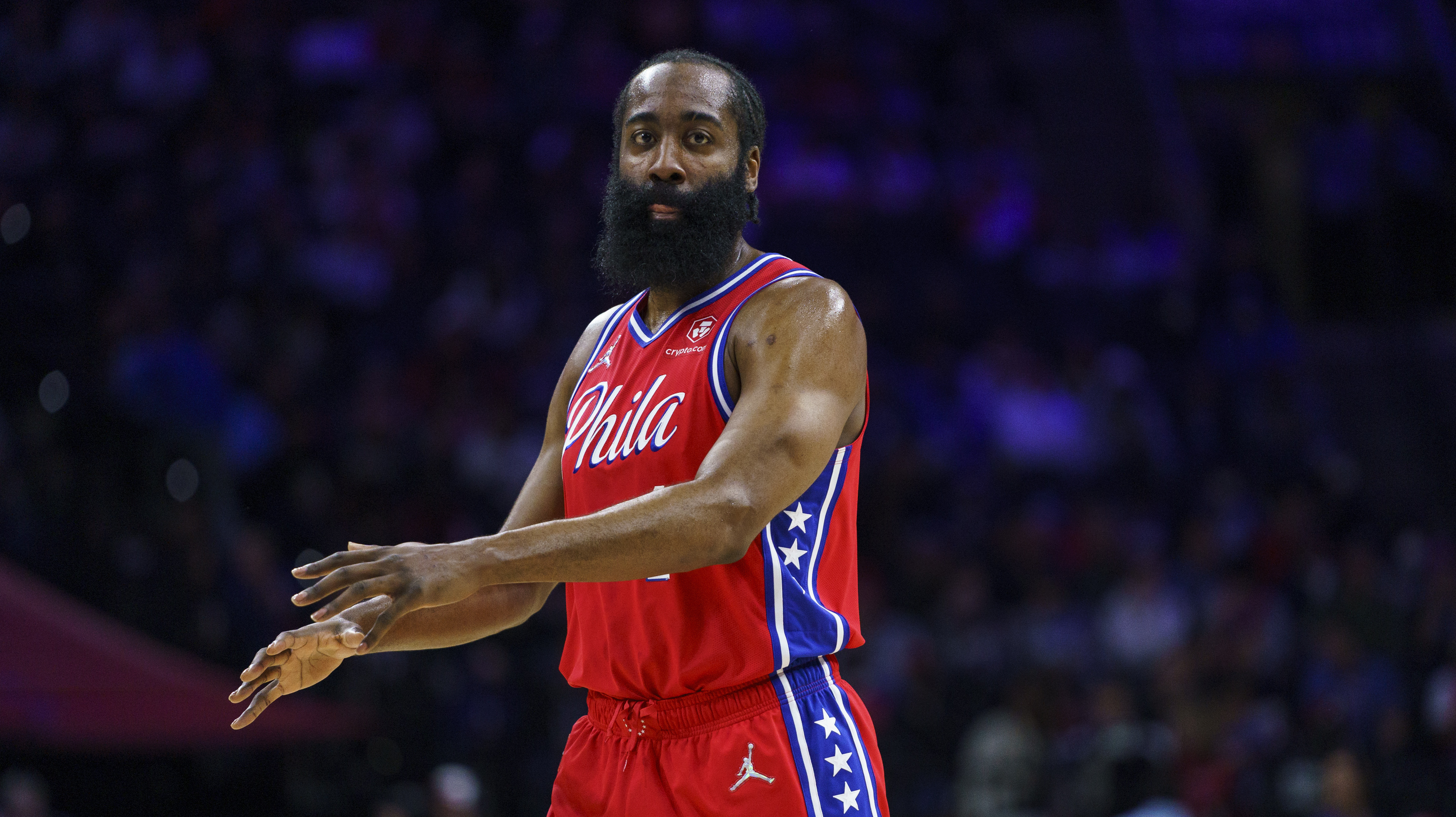 Pressure is on as James Harden saddles in next to another All-Star teammate