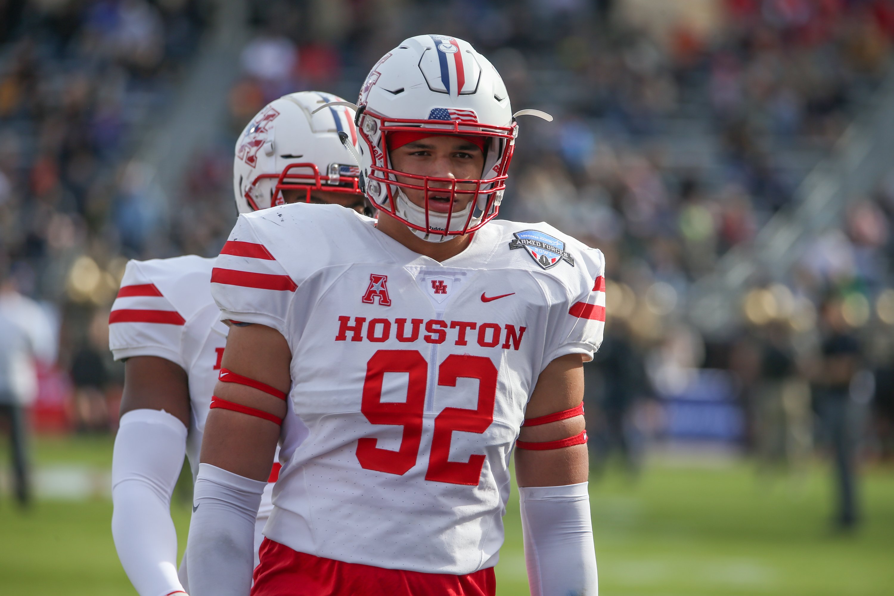 Buccaneers select Houston DL Logan Hall with first pick of second round of  2022 NFL Draft