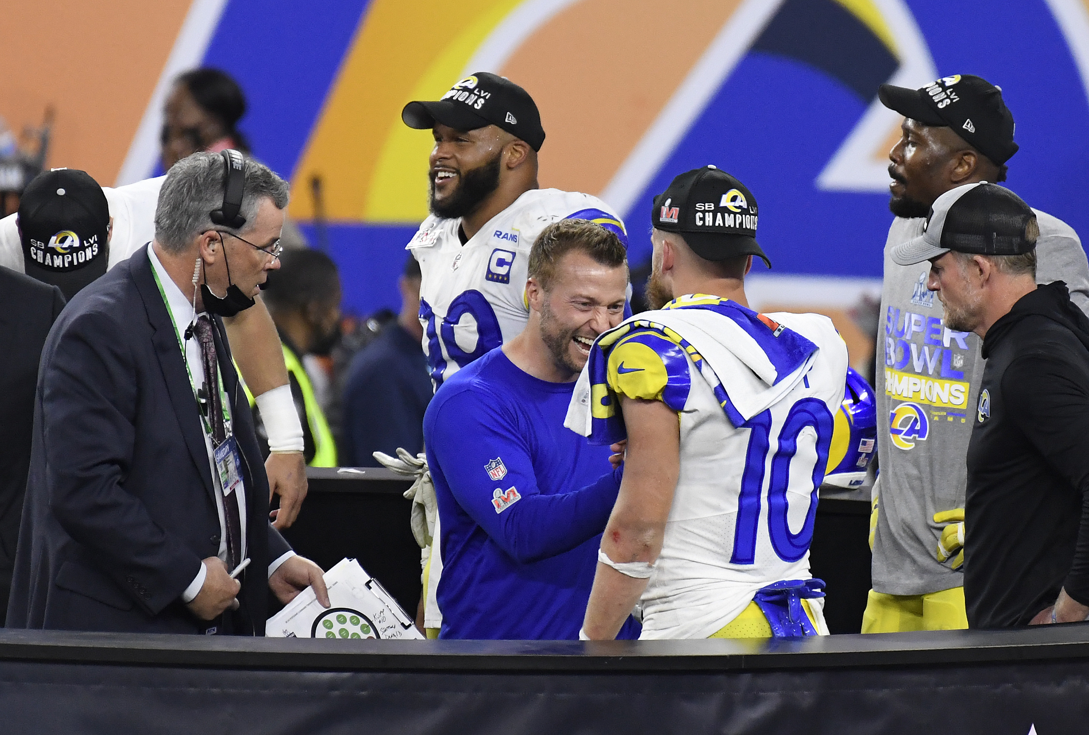 Sean McVay: Aaron Donald, Cooper Kupp contracts still priority as