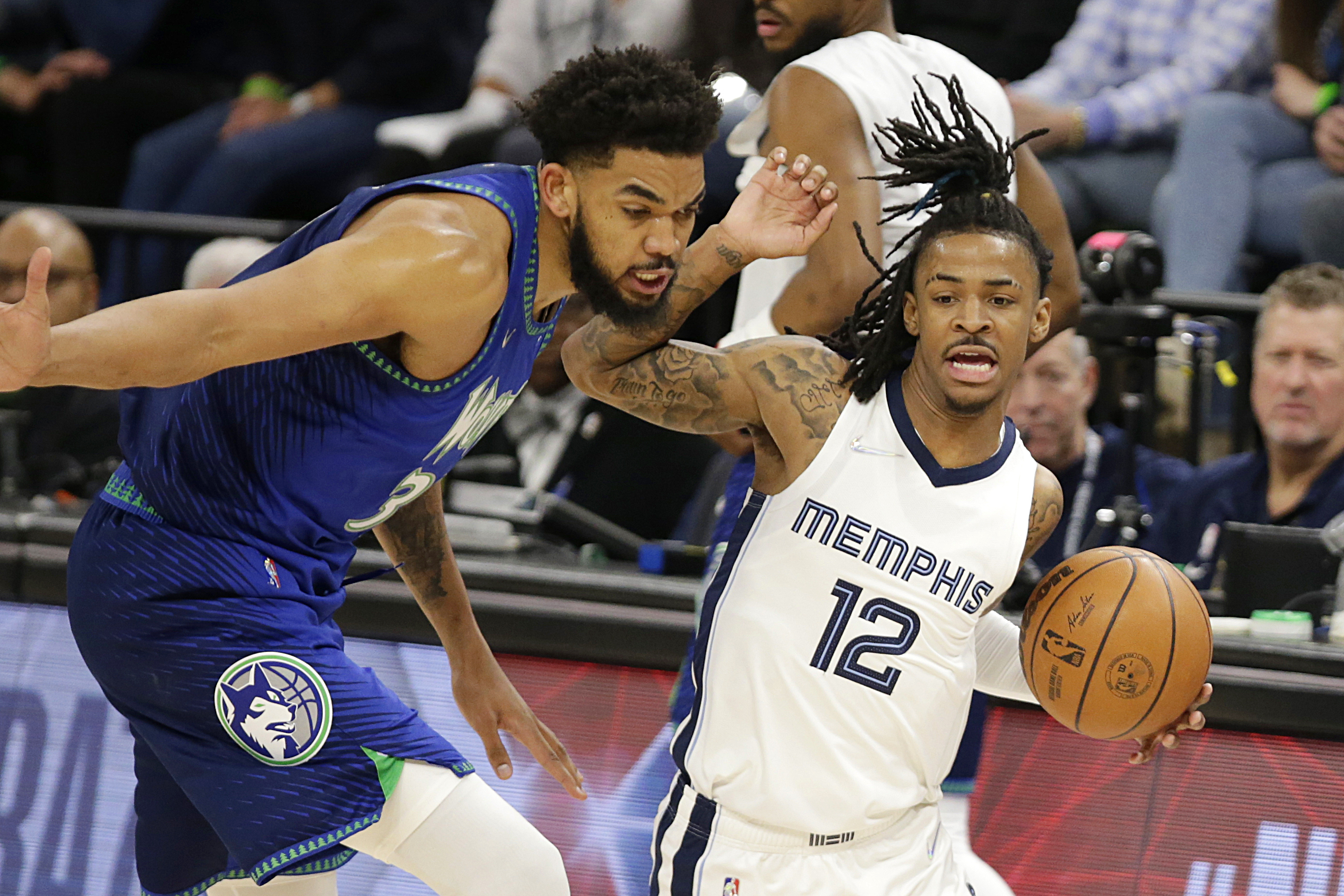 Playoff series shines light on friendship between Ja Morant and  Karl-Anthony Towns' dads – Twin Cities