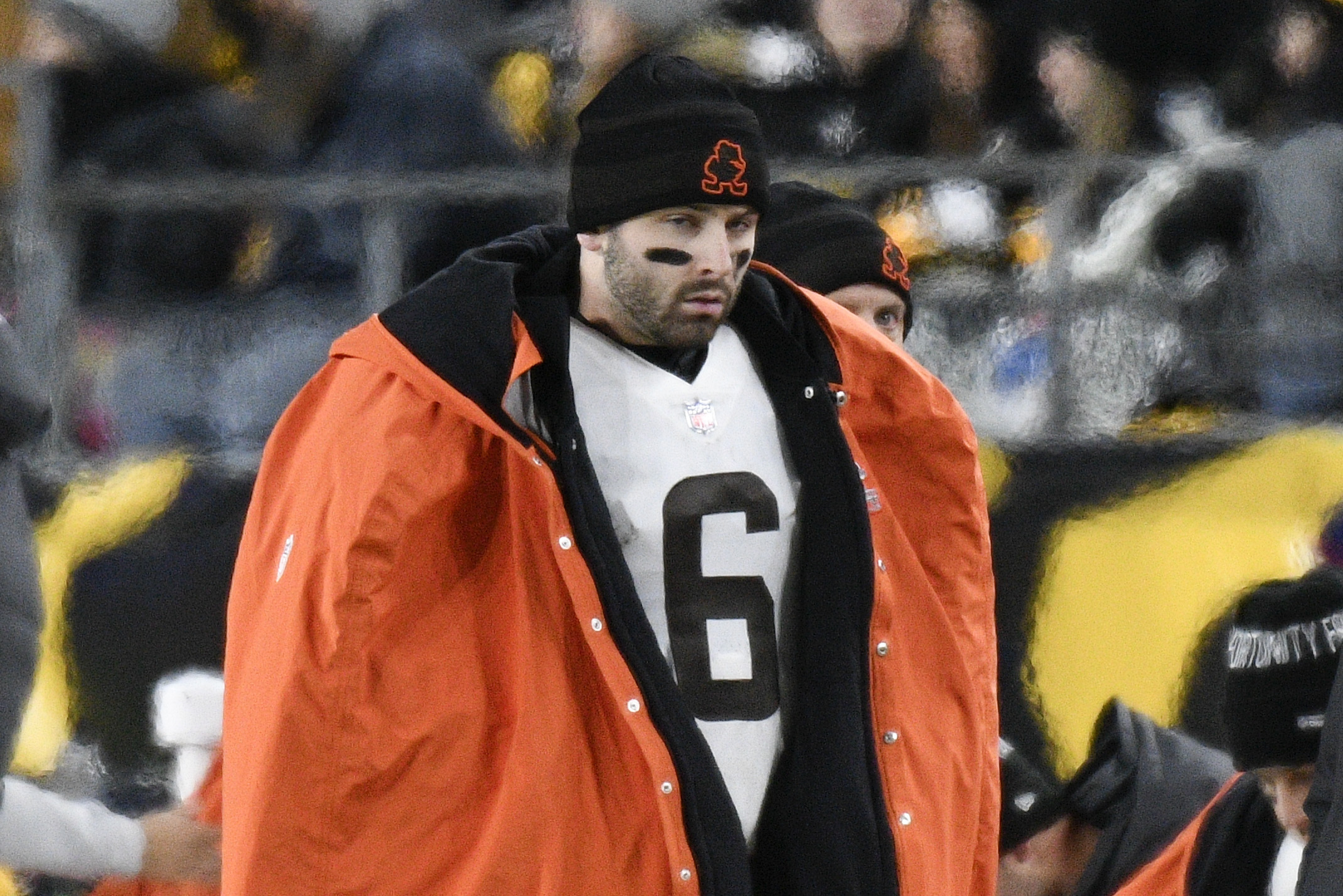 Ad agency replaces Browns quarterback jersey with Baker Mayfield's No. 6