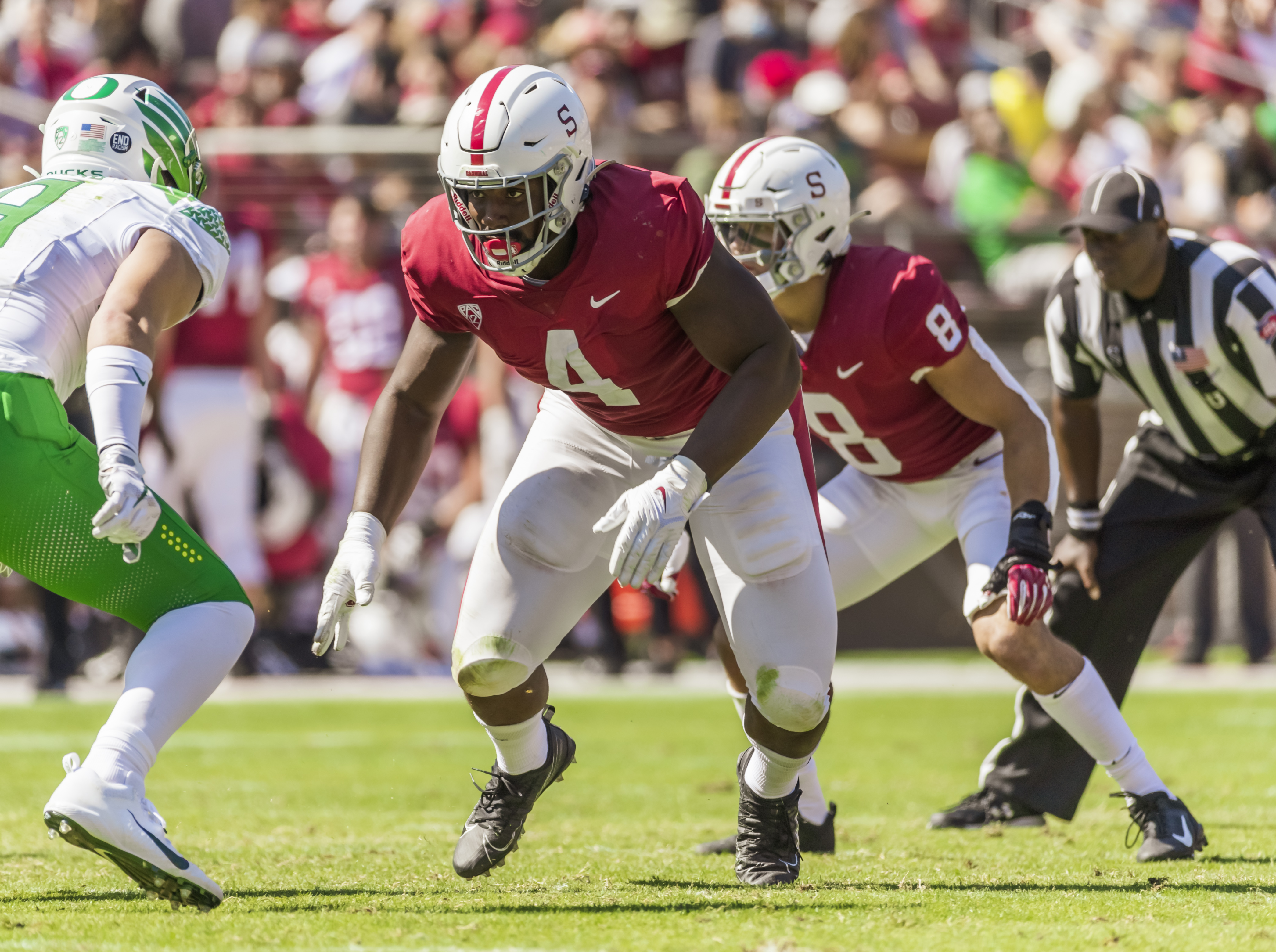 Stanford Football: Thomas Booker goes 150th overall to Houston Texans in  2022 NFL Draft