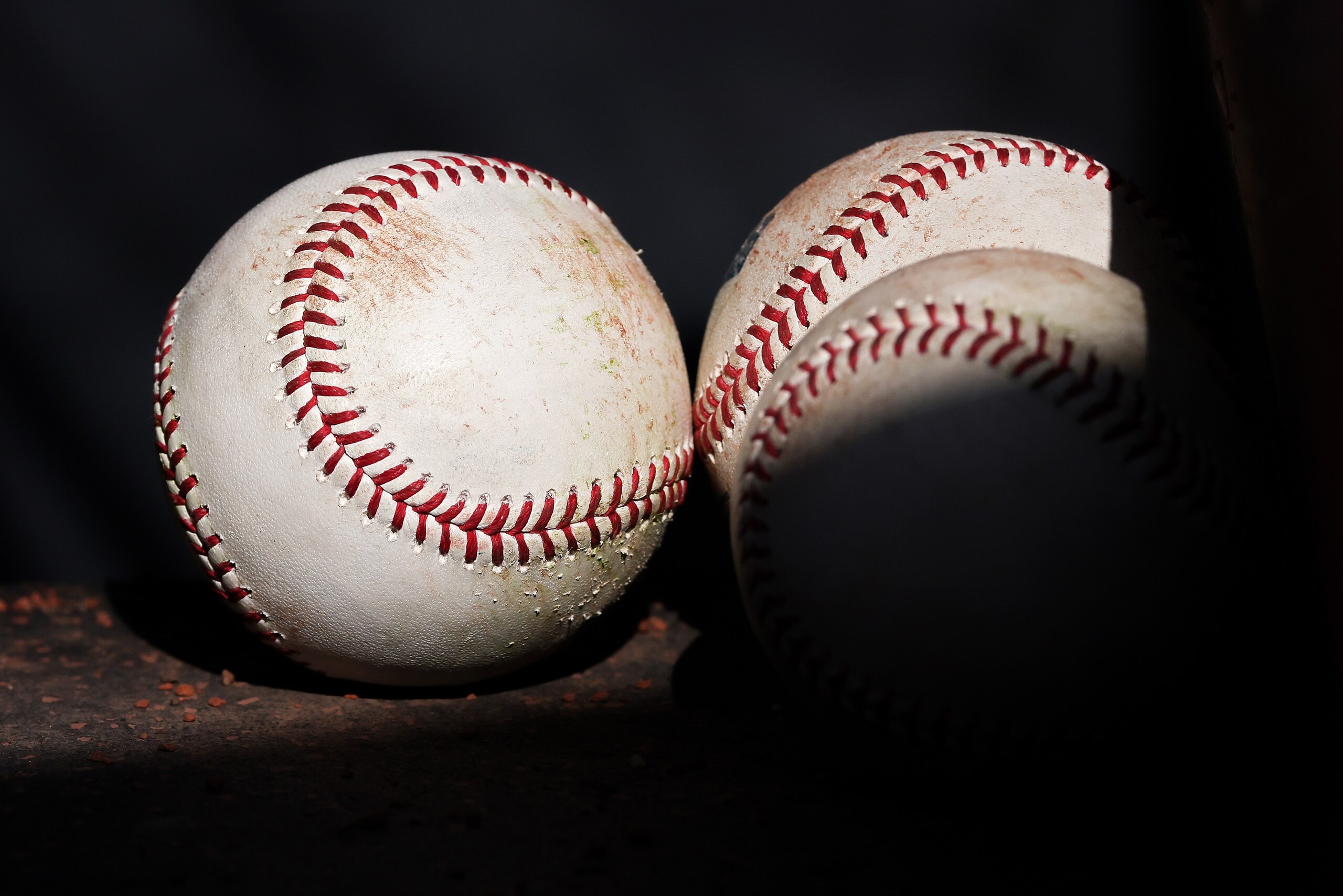 CINCINNATI, OHIO - APRIL 23: A detail view of baseballs during the game between the St. Louis Cardinals and the Cincinnati Reds at Great American Ball Park on April 23, 2022 in Cincinnati, Ohio. (Photo by Dylan Buell/Getty Images)