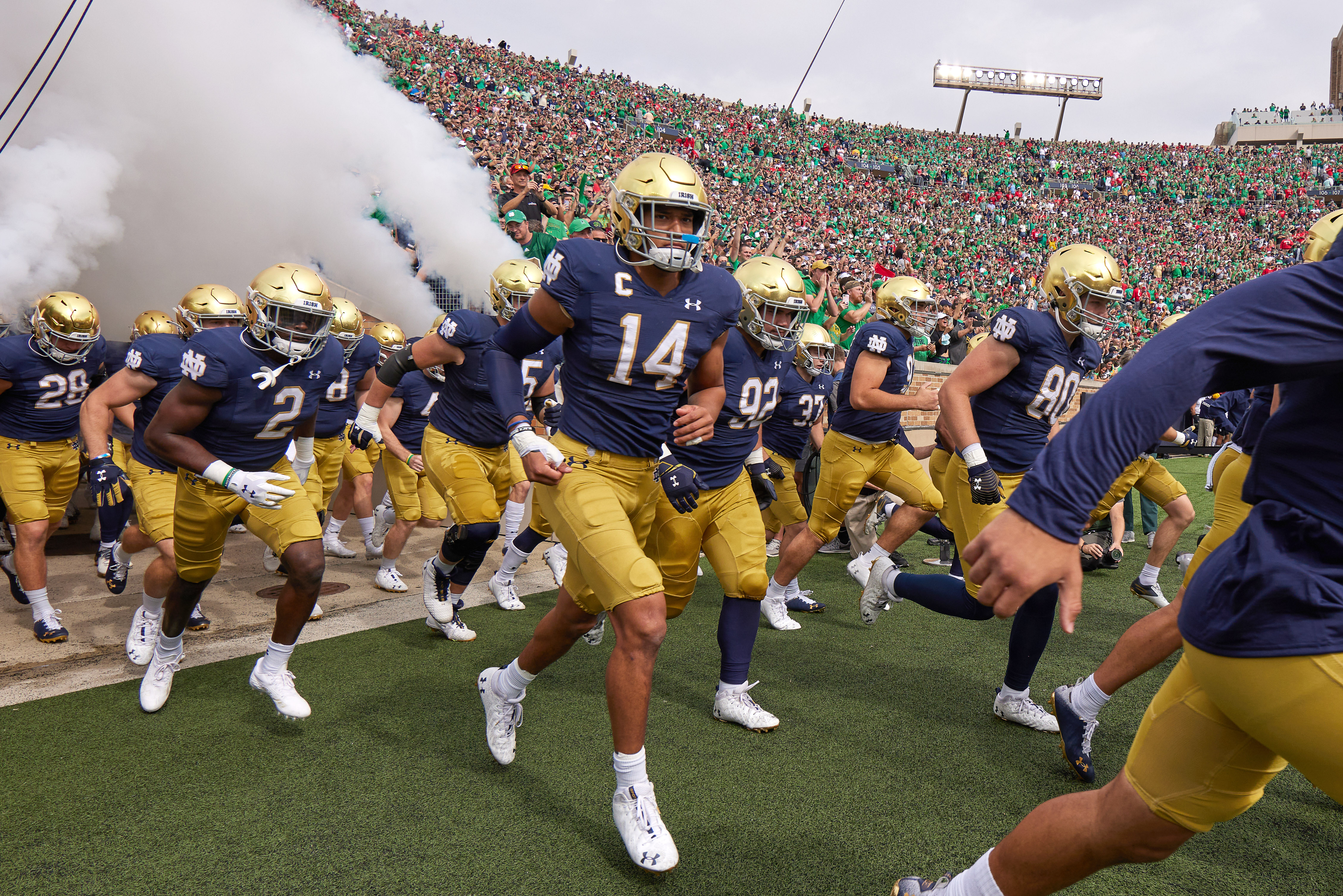 Notre Dame football: Brock Wright standing out in Detroit