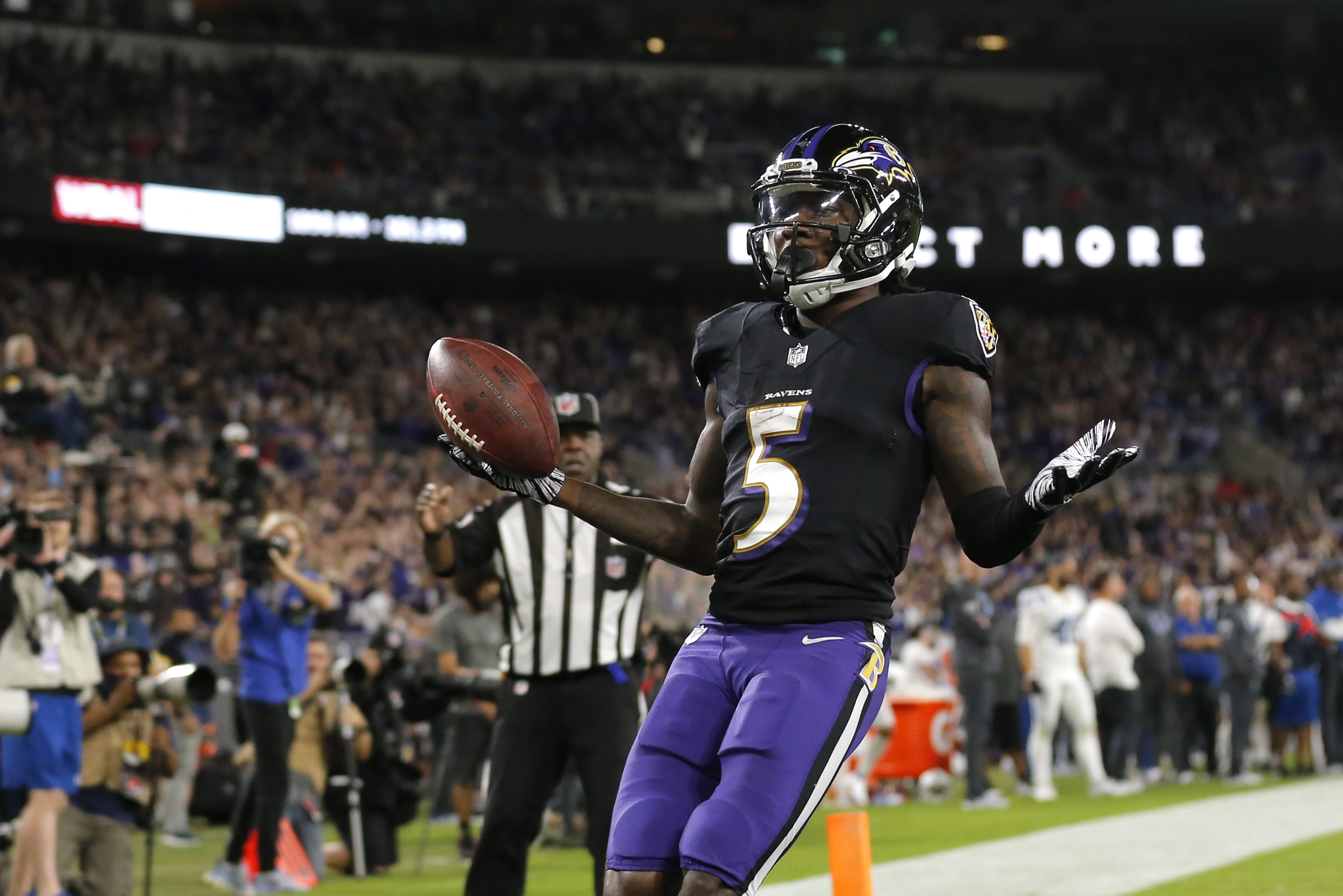 Marquise Hollywood Brown leaves Baltimore Ravens to join Kyler Murray at  Arizona Cardinals