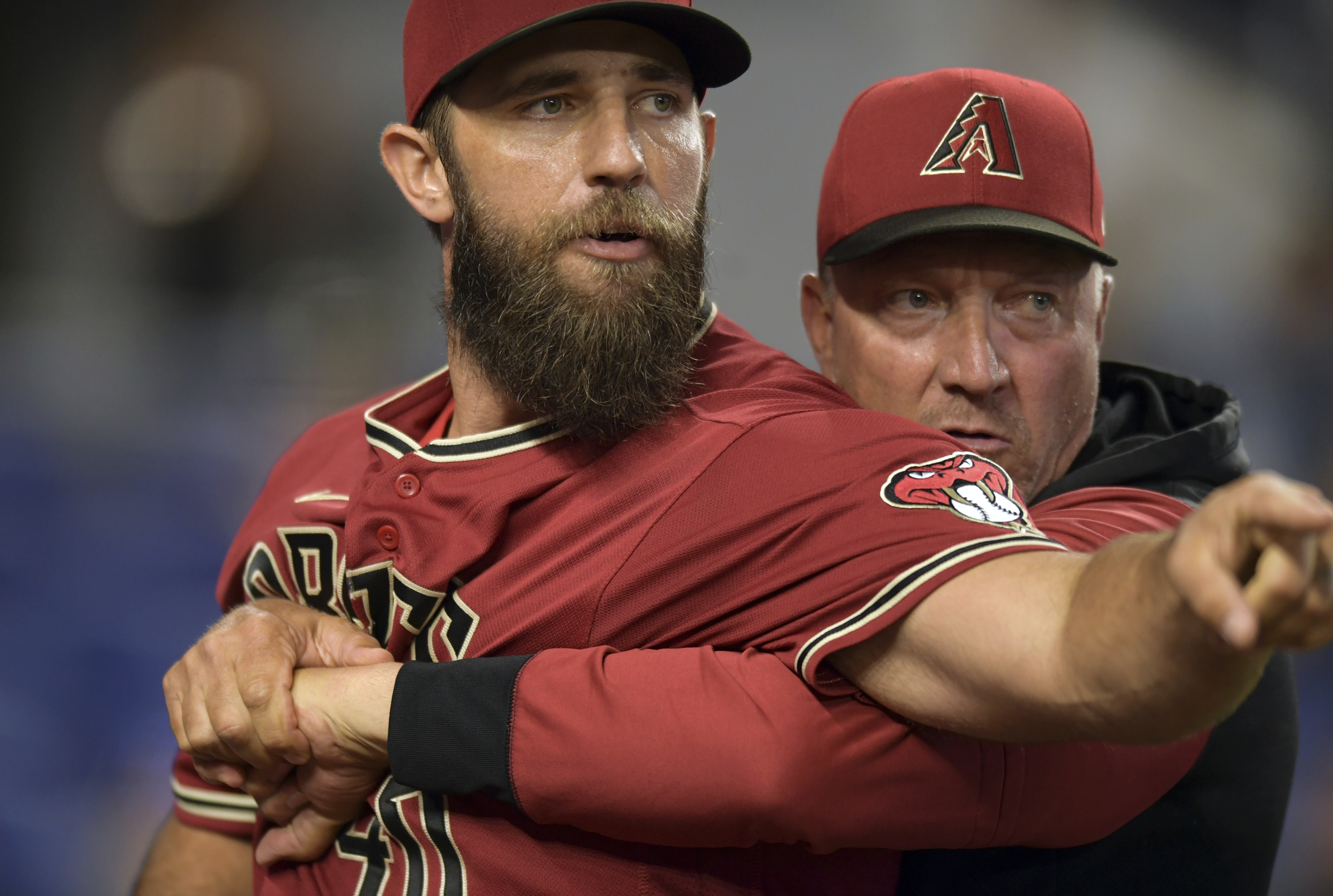 Madison Bumgarner declined talking with MLB umpire after ejection