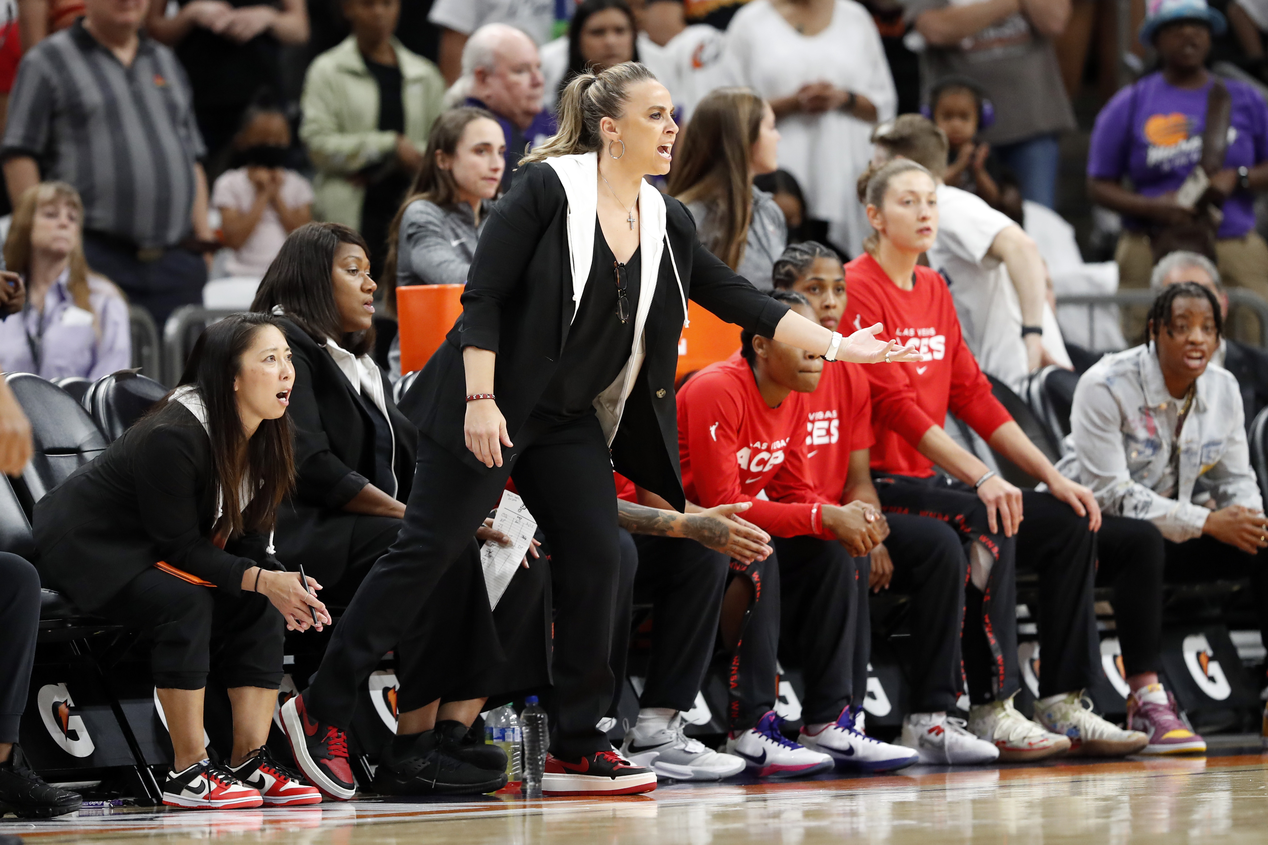 Becky Hammon Reveals What Was 'Most Special' About 1st Win as Aces HC in WNBA | Bleacher Report | Latest News, Videos and Highlights