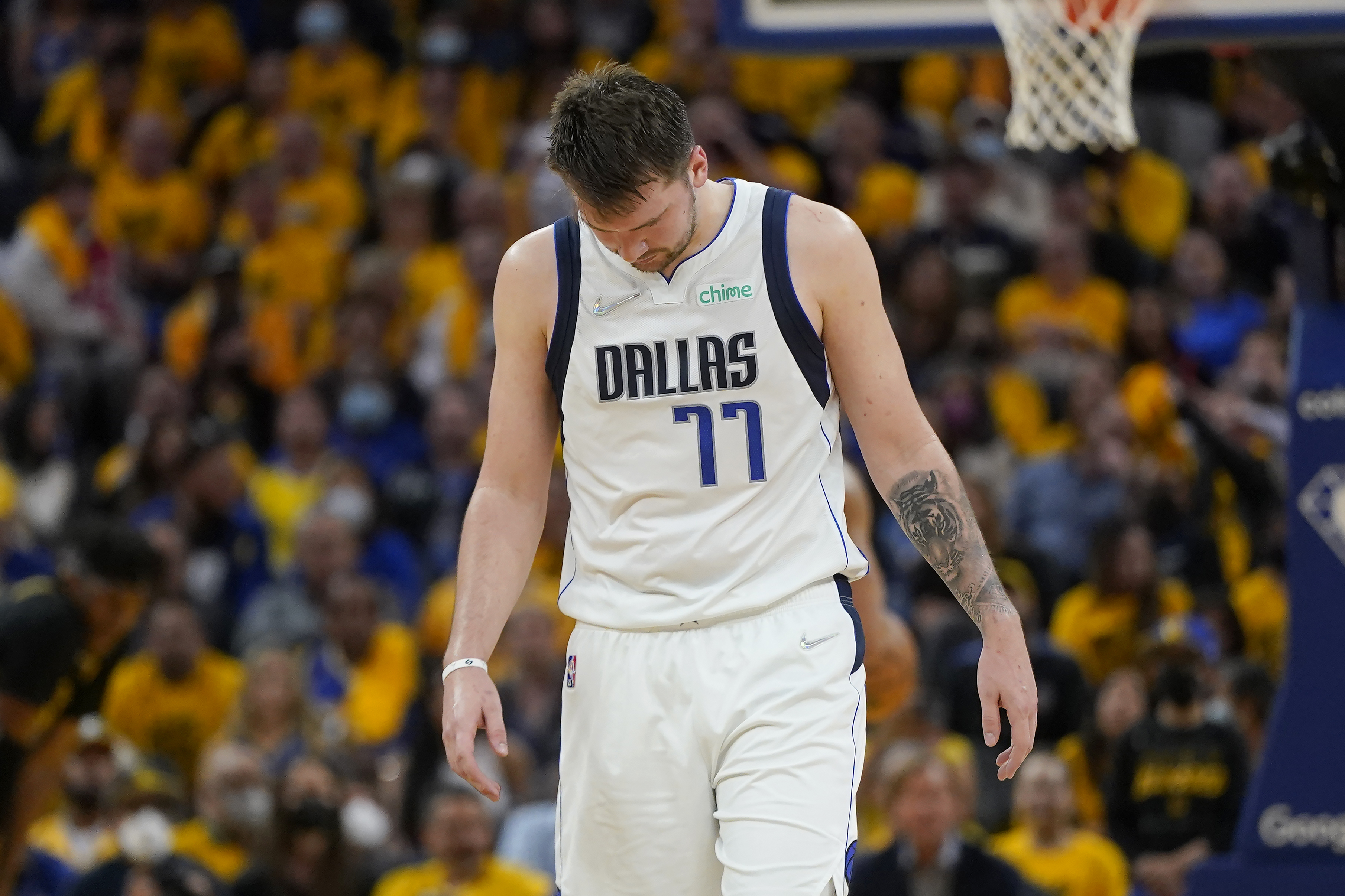 I'll see you out there next year” - Potential number 1 draft pick's message  to Luka Doncic after the Mavericks Game 5 loss to the Warriors