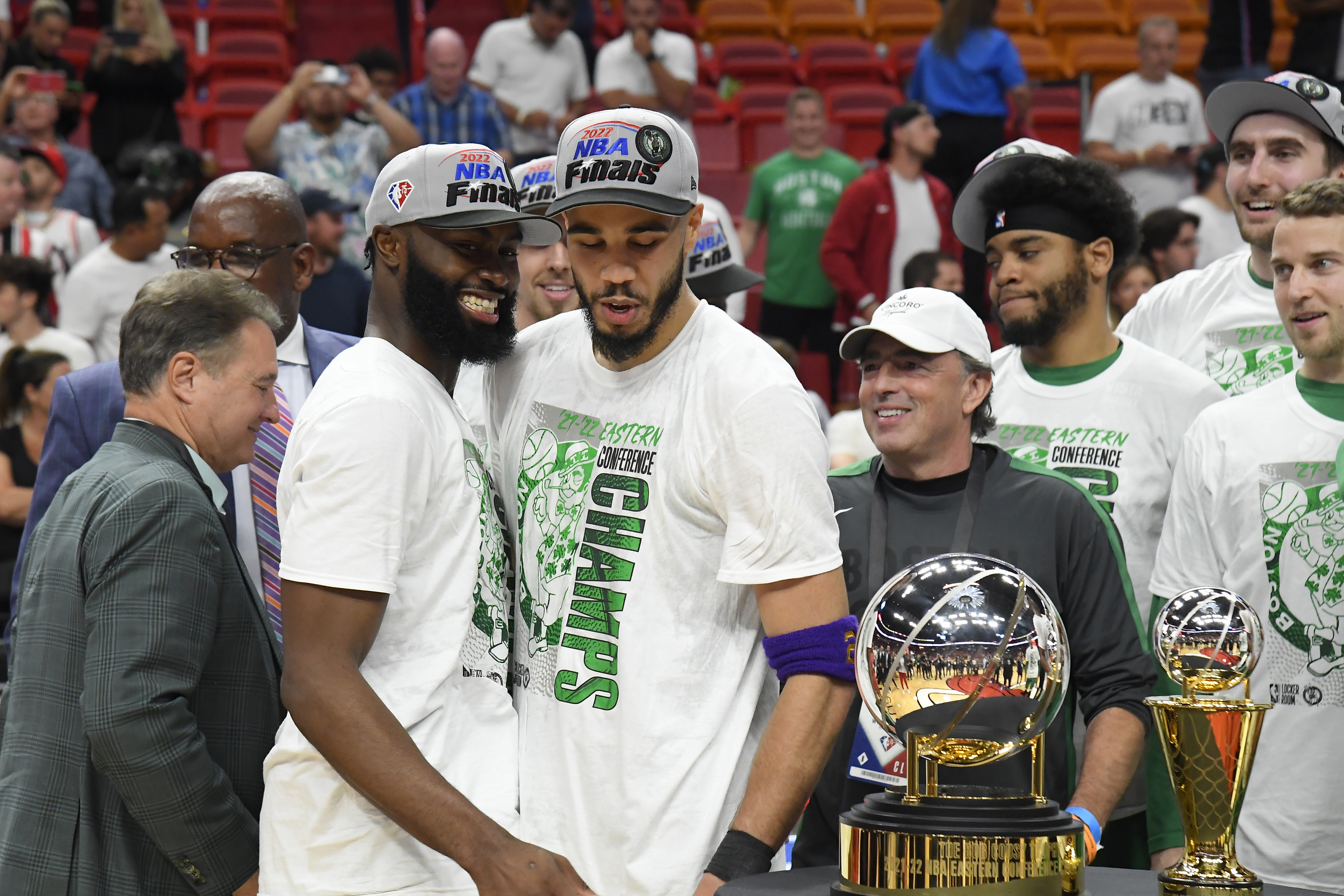 Jayson Tatum Jaylen Brown Marcus Smart tee Boston Celtics Star