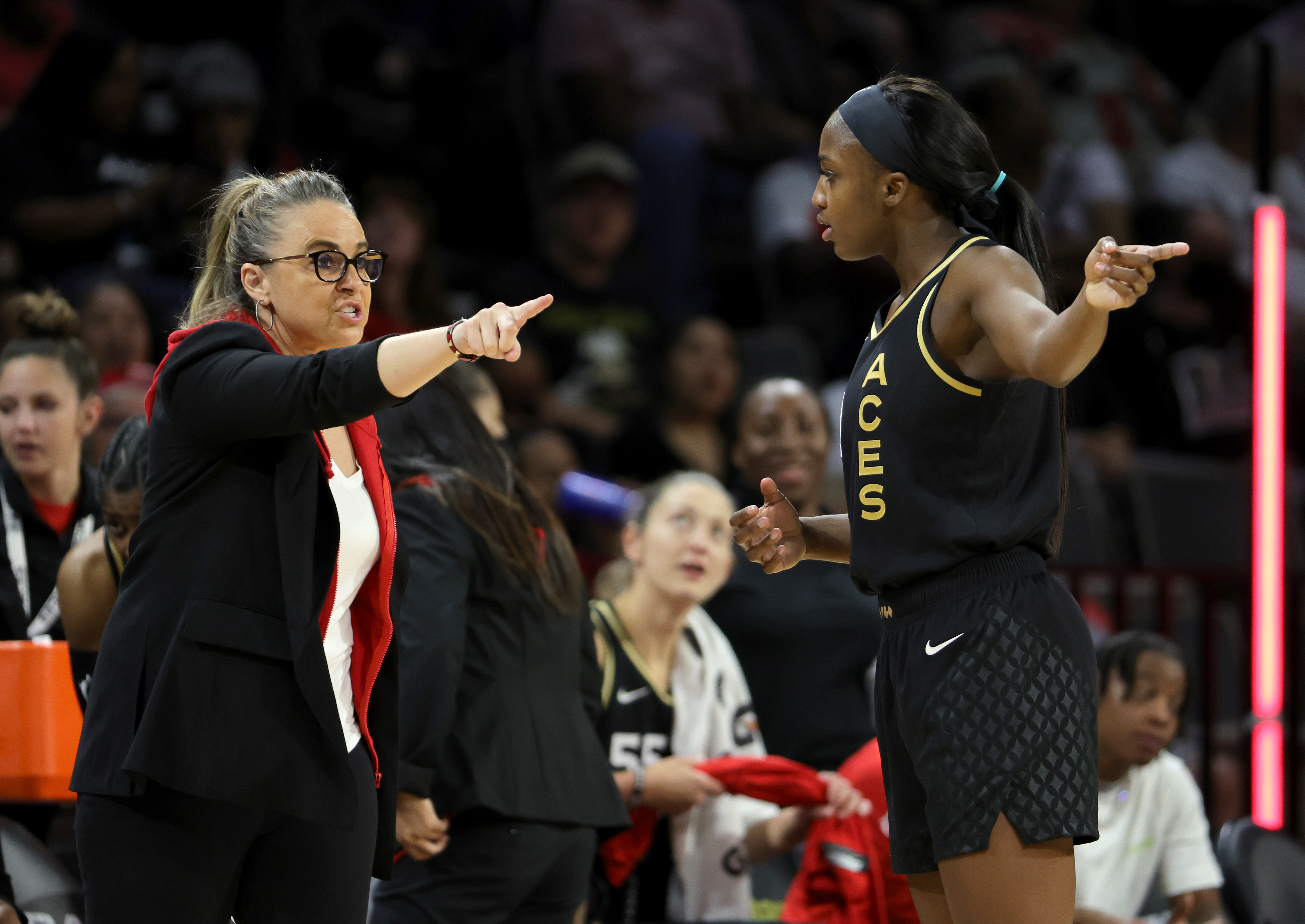 Las Vegas Aces share special team chemistry in run to WNBA Finals