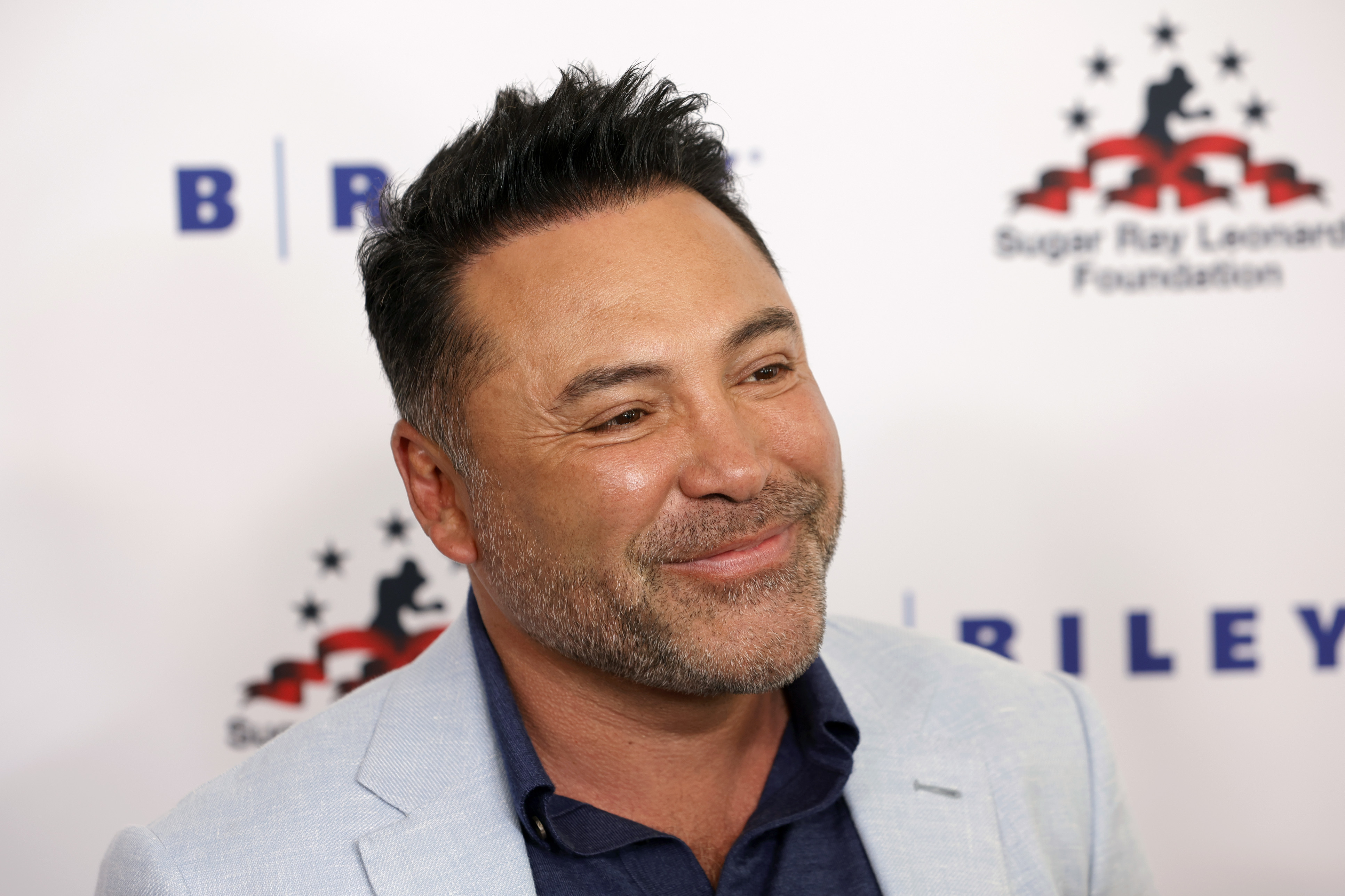 BEVERLY HILLS, CALIFORNIA - MAY 25: Oscar De La Hoya attends the 11th Annual Sugar Ray Leonard Foundation "Big Fighters, Big Cause" charity boxing night at The Beverly Hilton on May 25, 2022 in Beverly Hills, California. (Photo by Frazer Harrison/Getty Images)