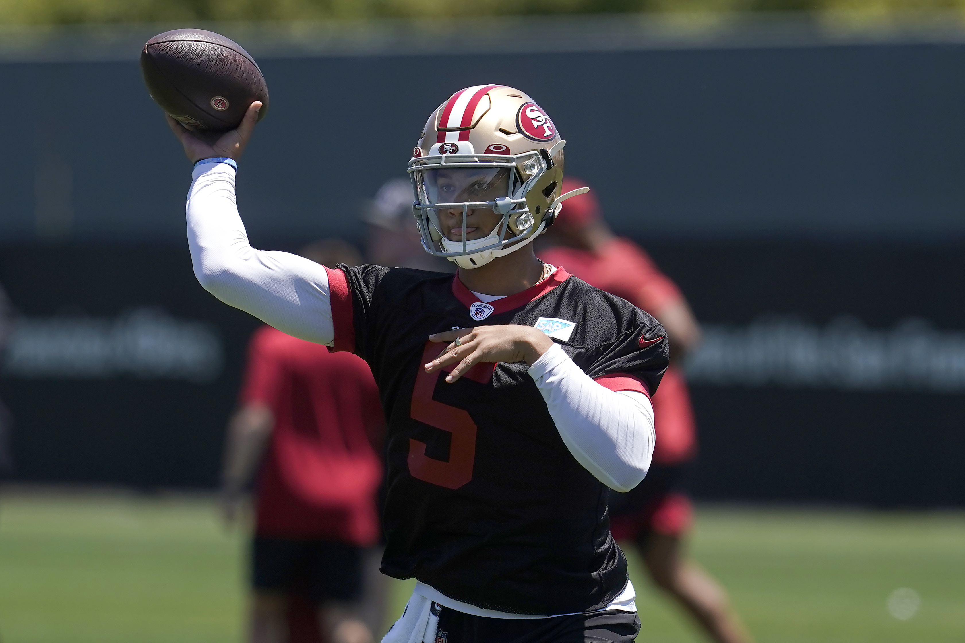 Despite his odd lot, 49ers quarterback Trey Lance maintains optimism