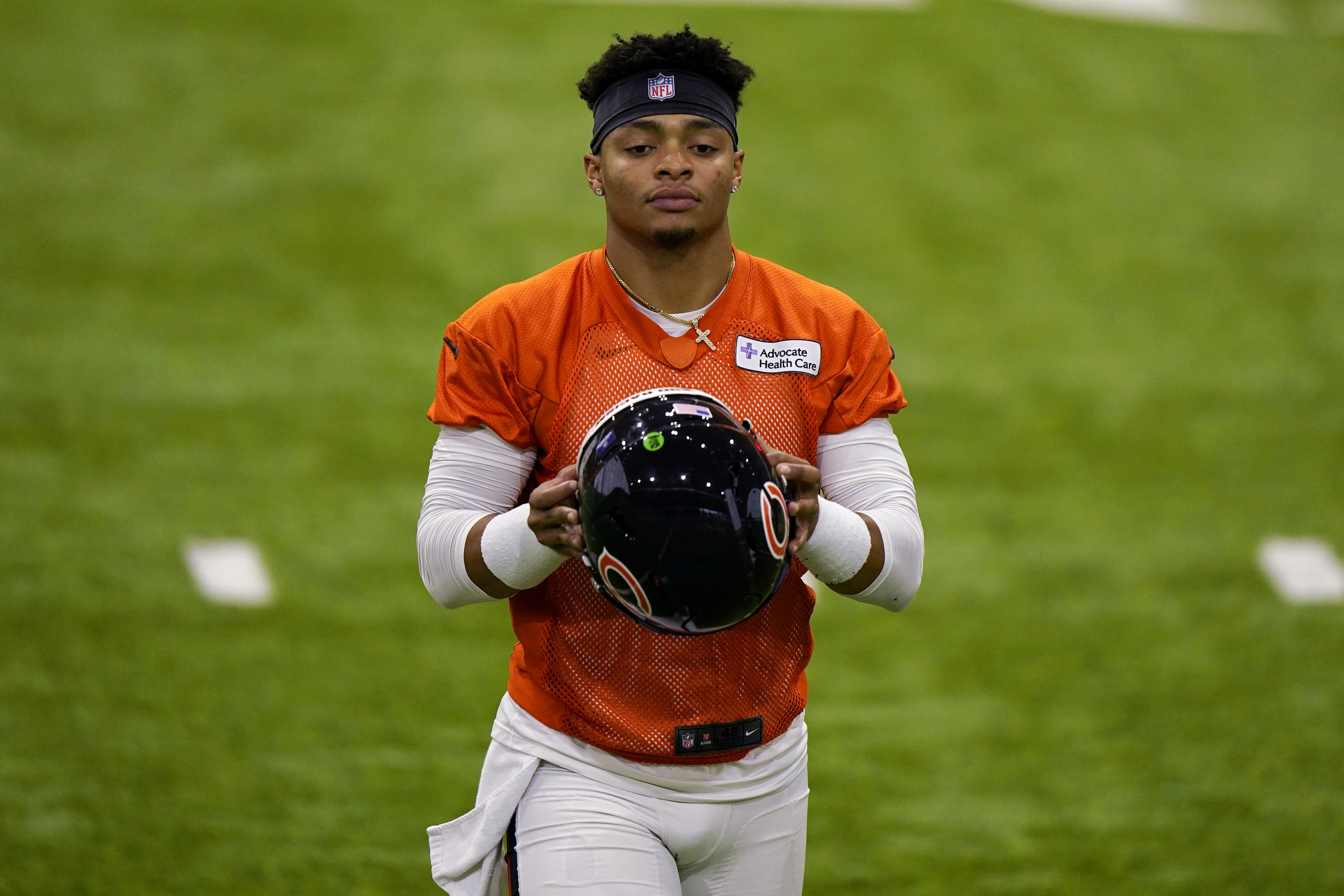 Bears QB Justin Fields happy with revamped offense: 'It's a very exciting  time'