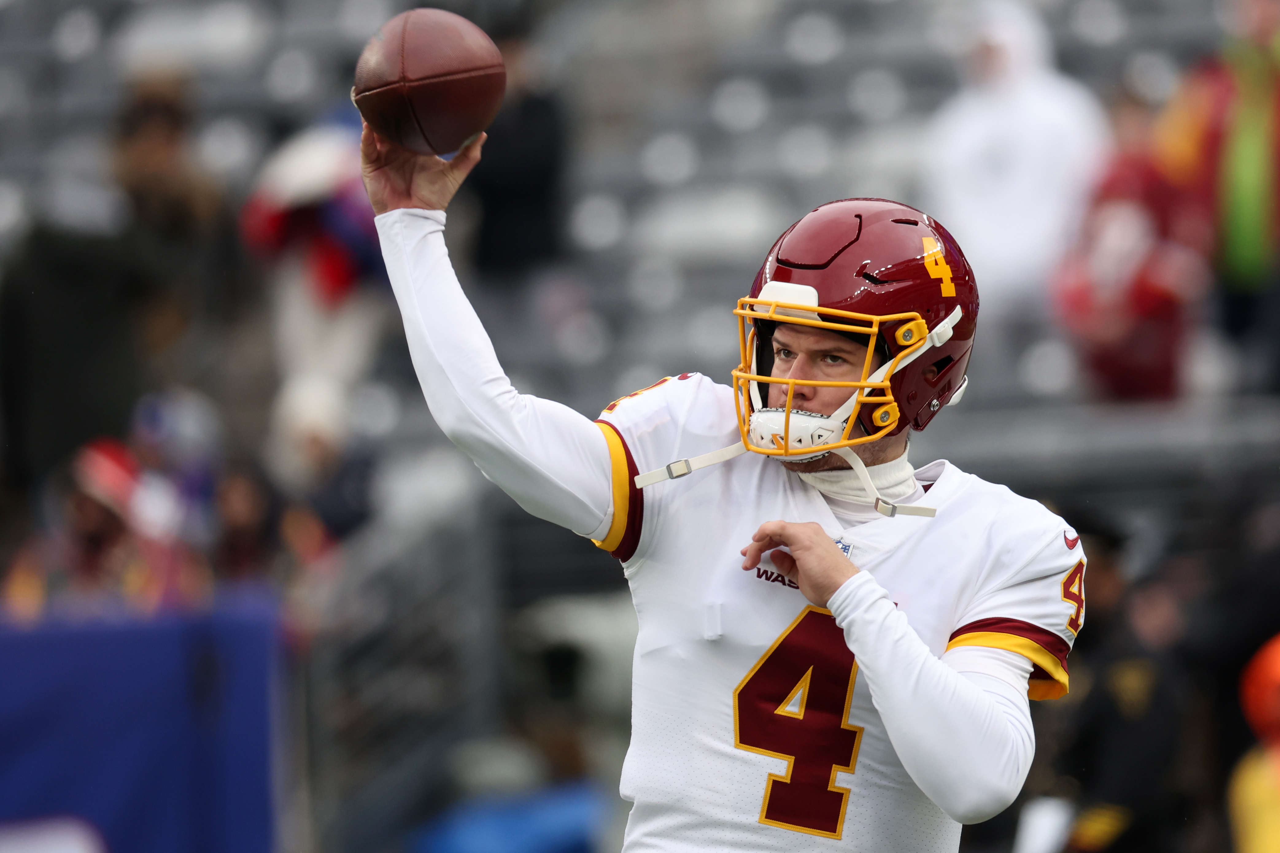 Washington Football Team rookie wide receiver Dyami Brown defeats double  coverage with a 48-yard snag on Washington quarterback Taylor Heinicke's  deep shot