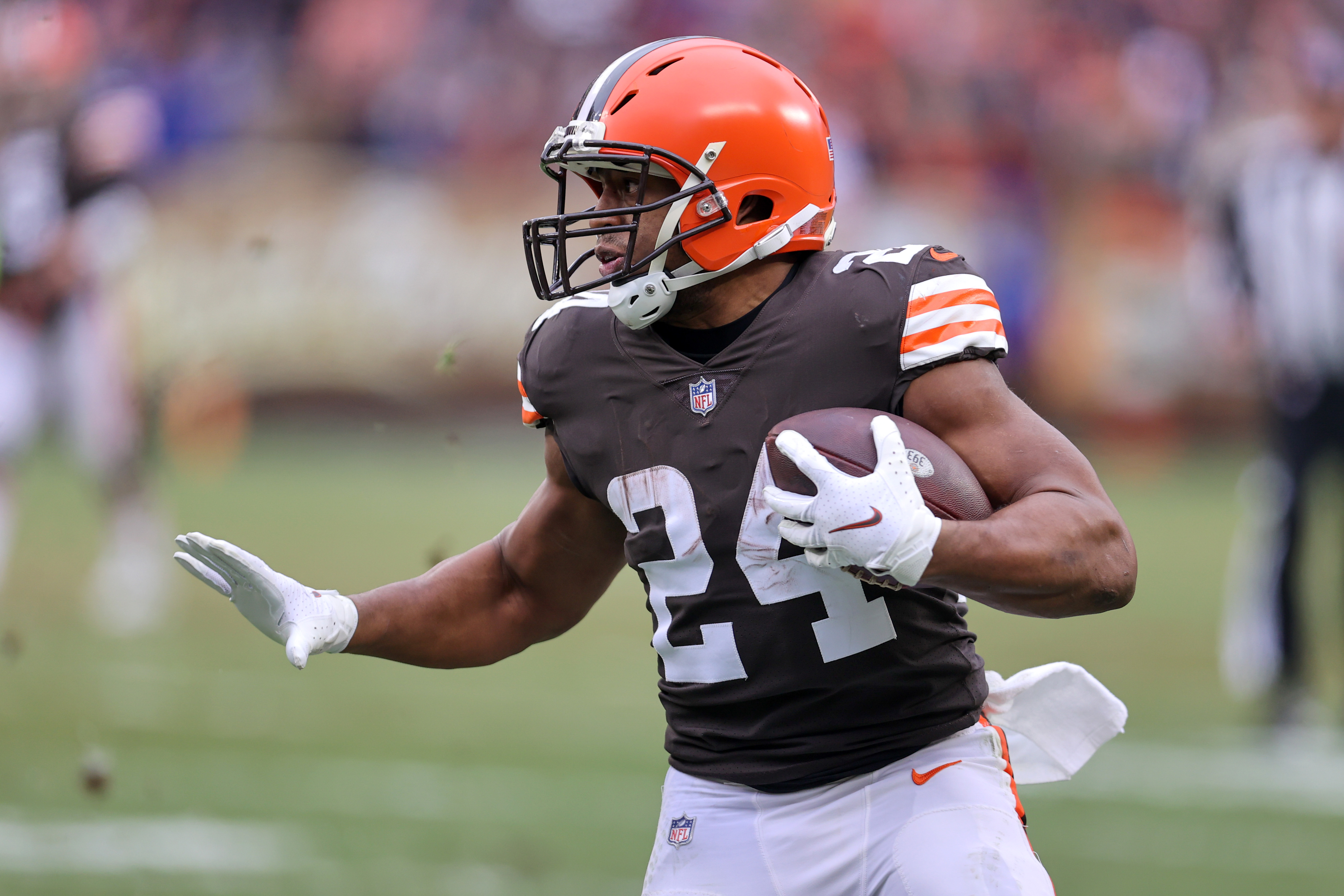 Browns RB Nick Chubb embracing increased role in passing game