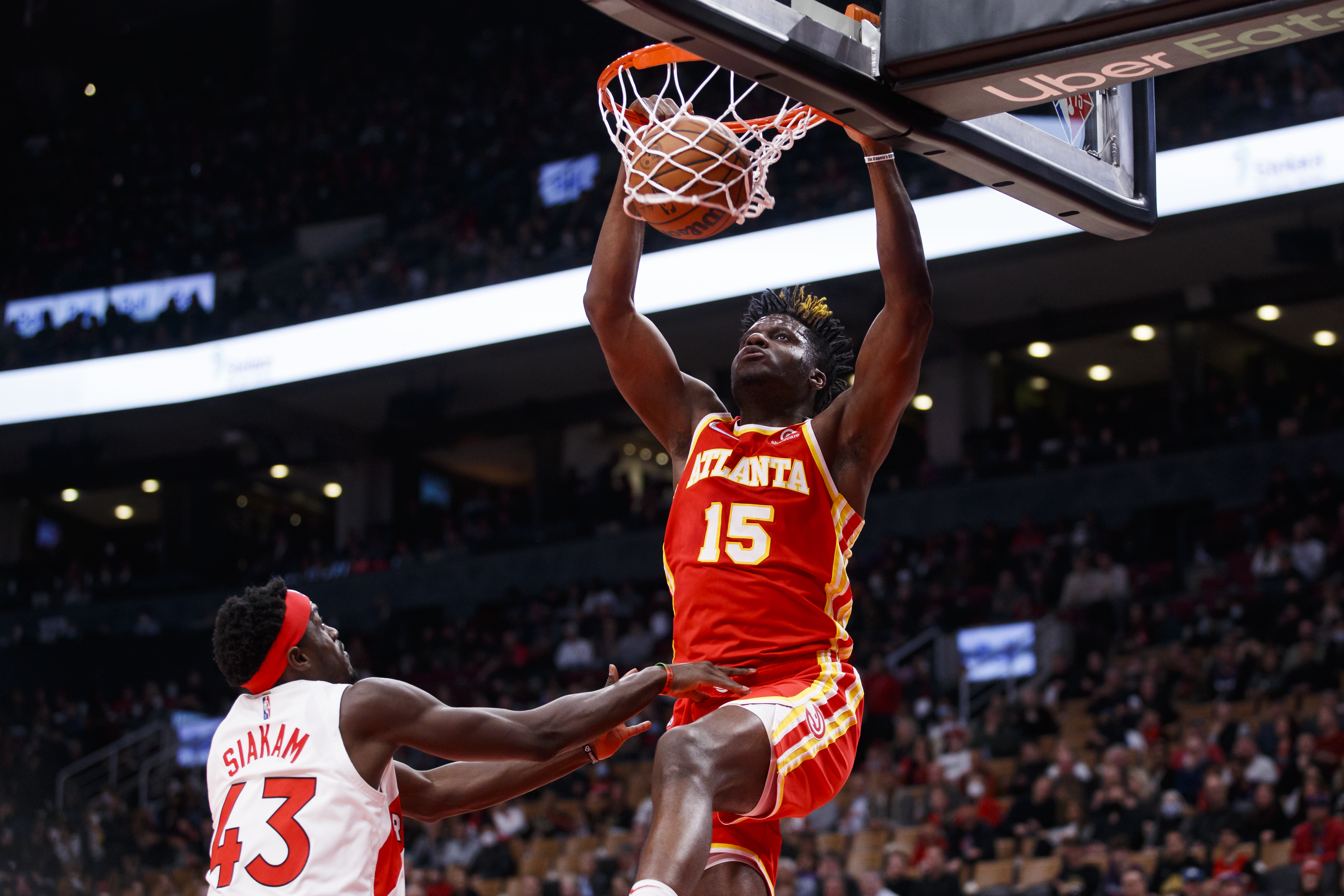 Hawks sign centre Clint Capela to two-year contract extension