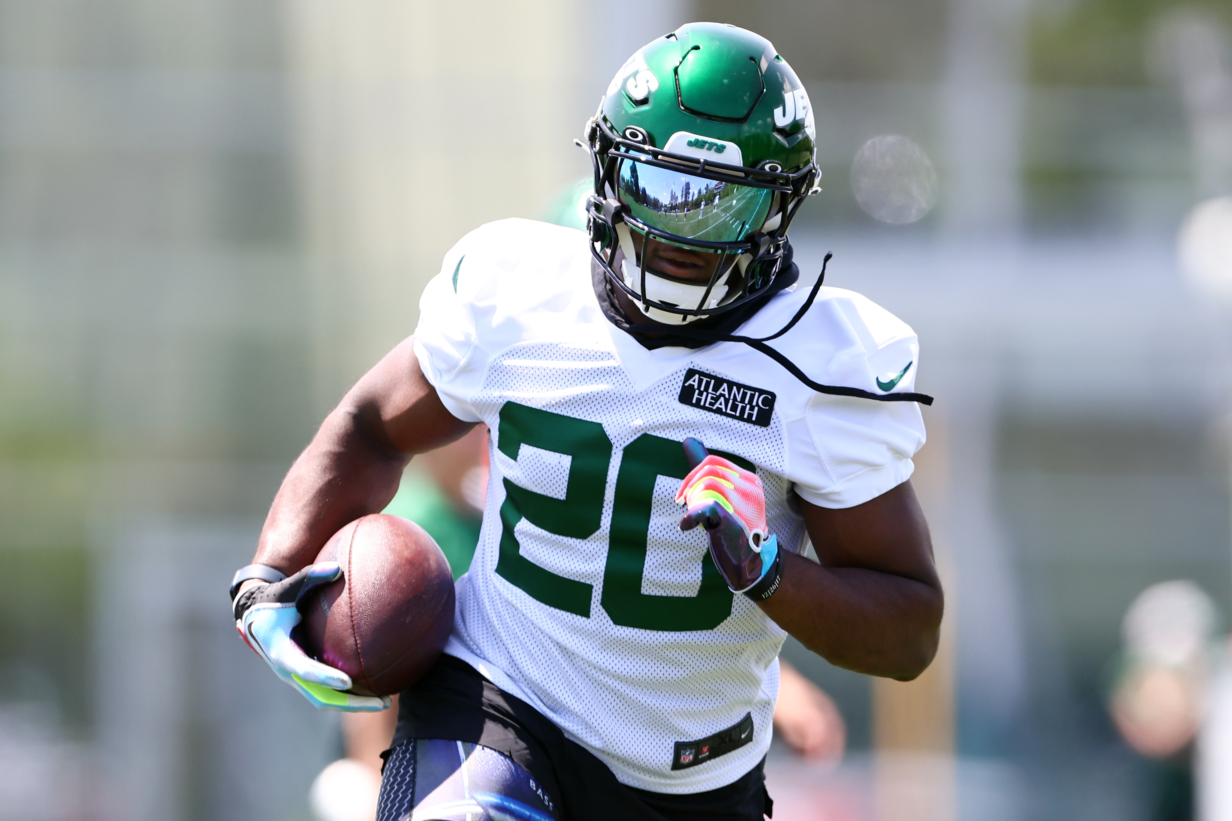 Iowa State RB Breece Hall Excited to Play With New York Jets RB Michael  Carter - Sports Illustrated New York Jets News, Analysis and More