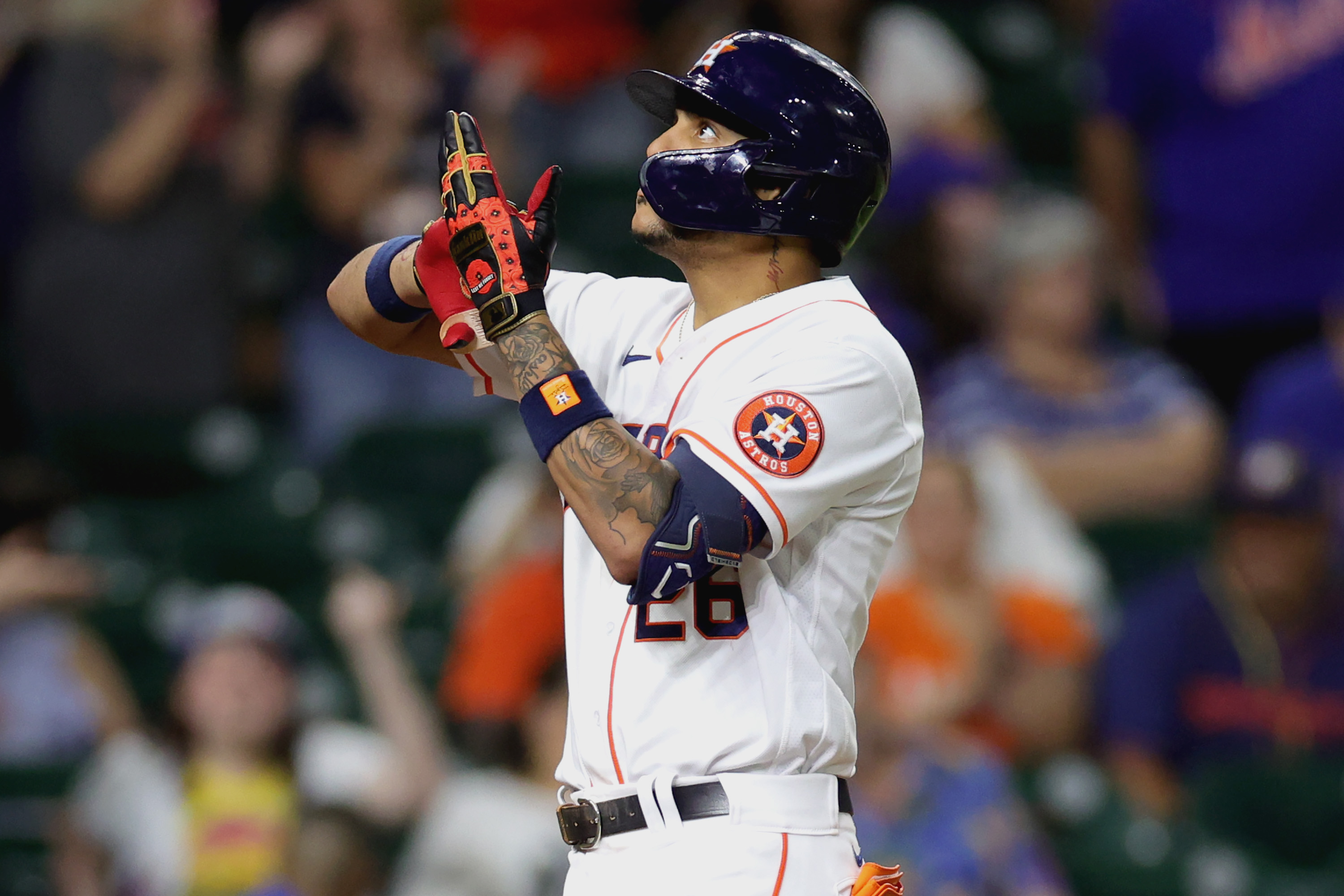 Houston Astros' Jose Siri posts, deletes profane tweet day after