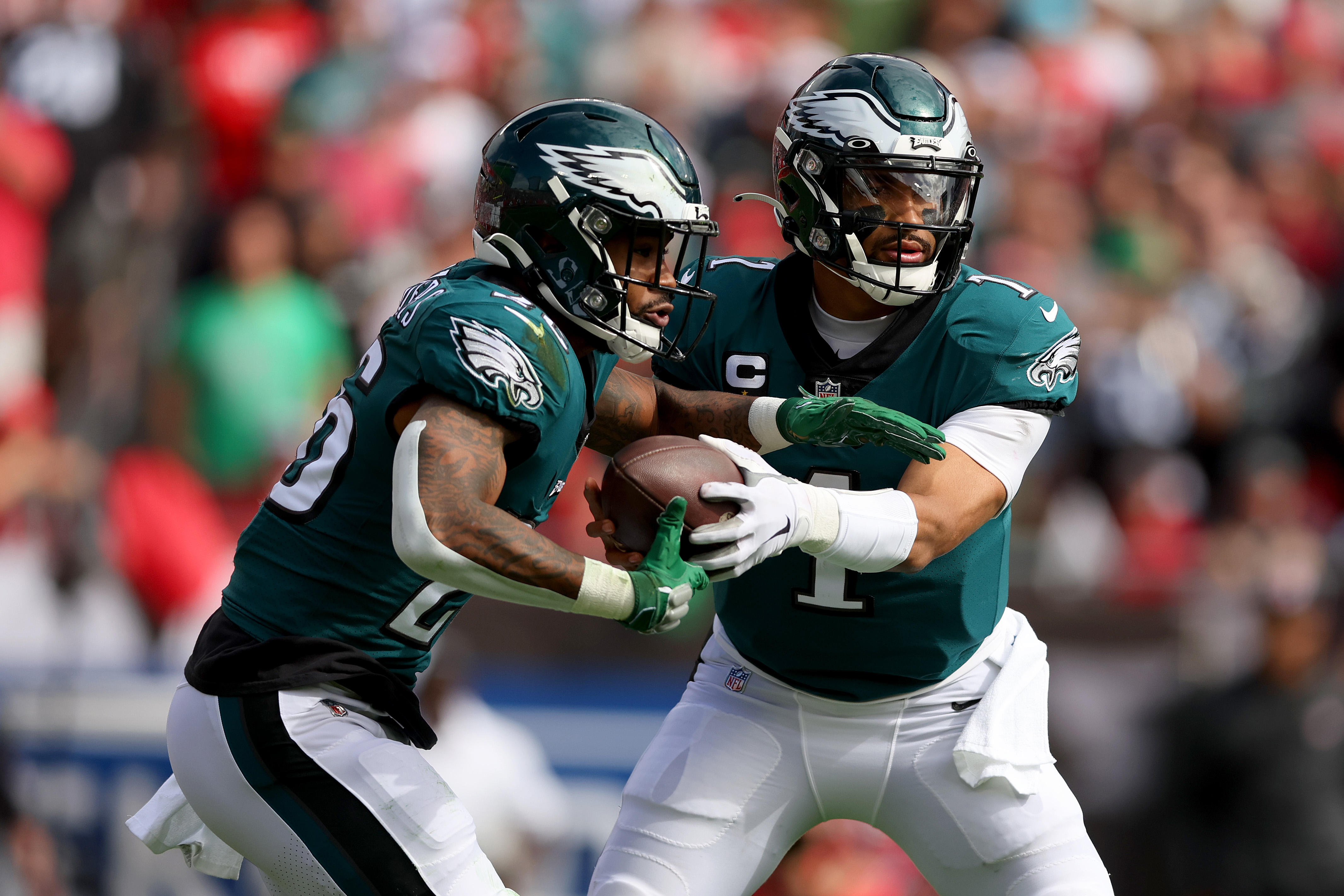 RB Miles Sanders: Eagles 'feel like we're on an all-star team'