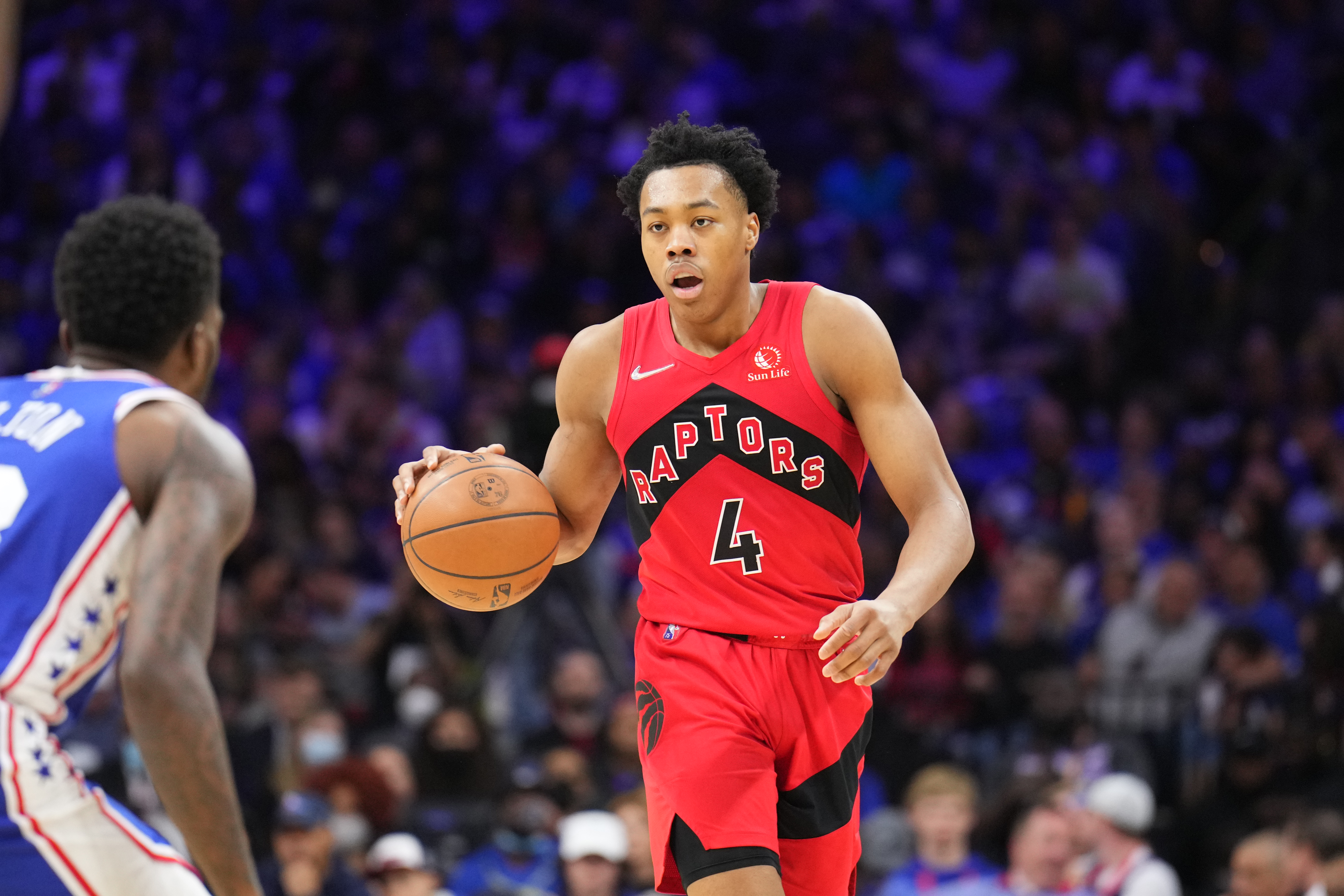 Scottie Barnes working out with potential Raptors trade target