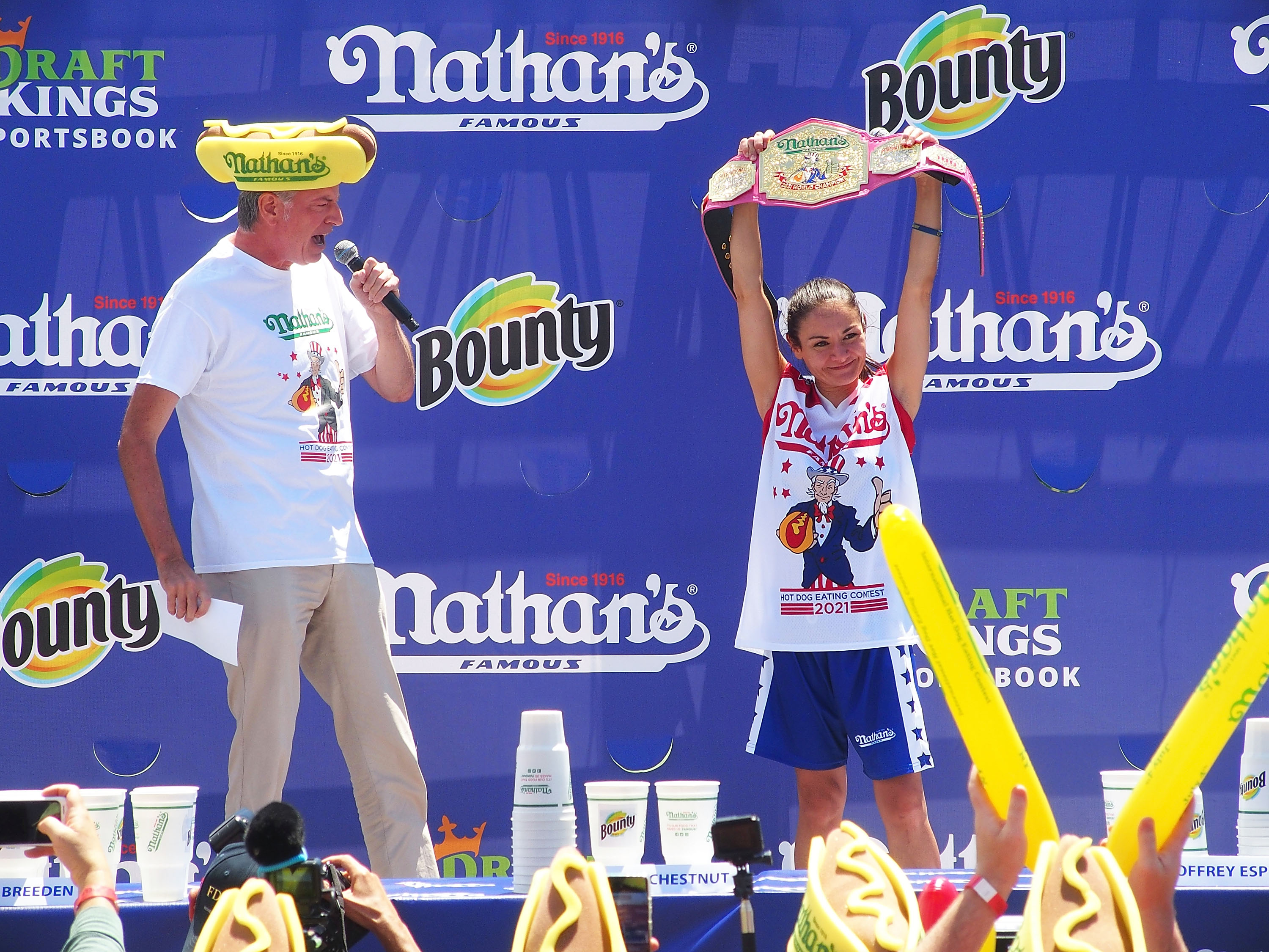 Tom Brady inspires hot dog-eating champion Joey Chestnut to keep competing