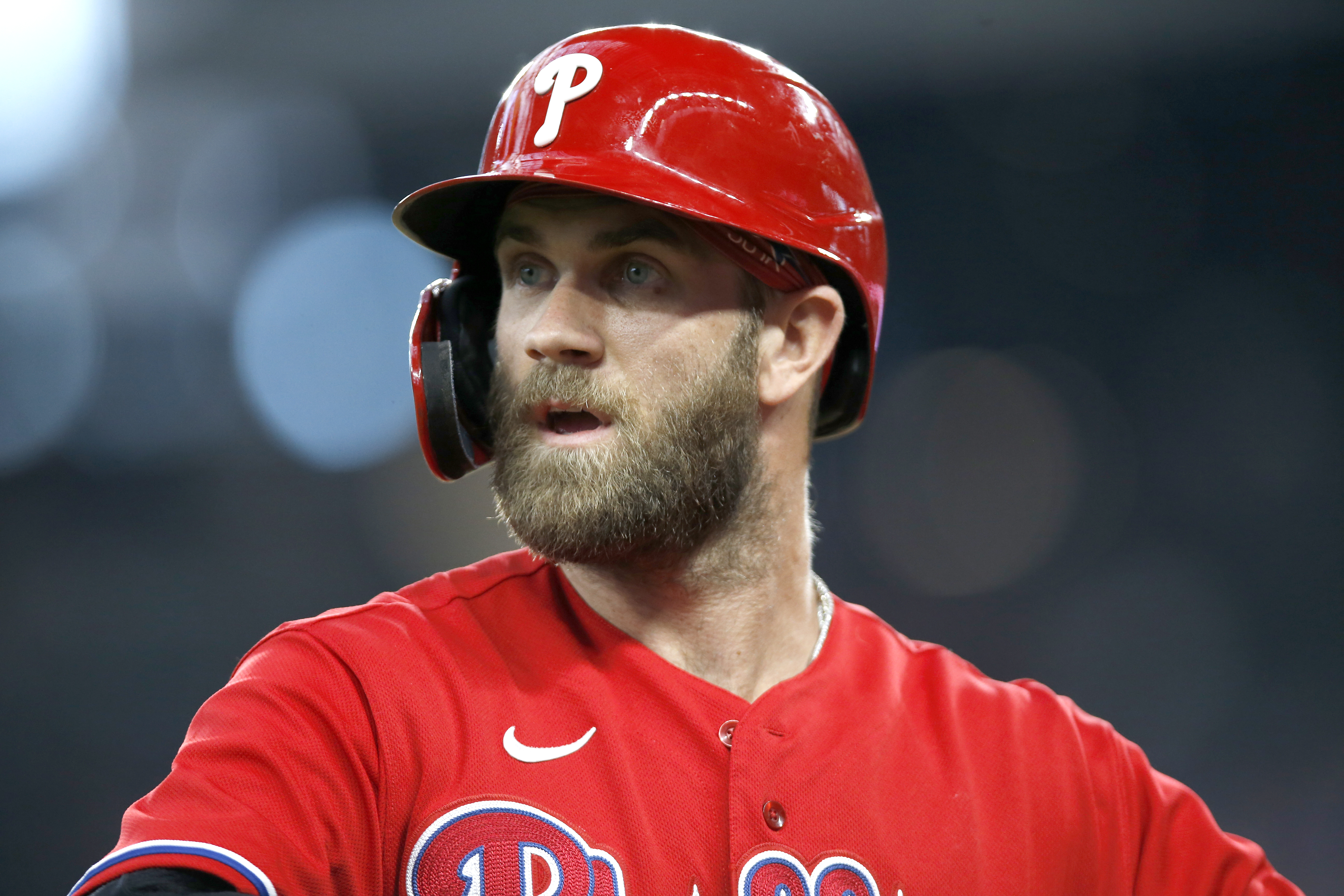 With pins out of thumb, MVP Bryce Harper moving closer to Phillies