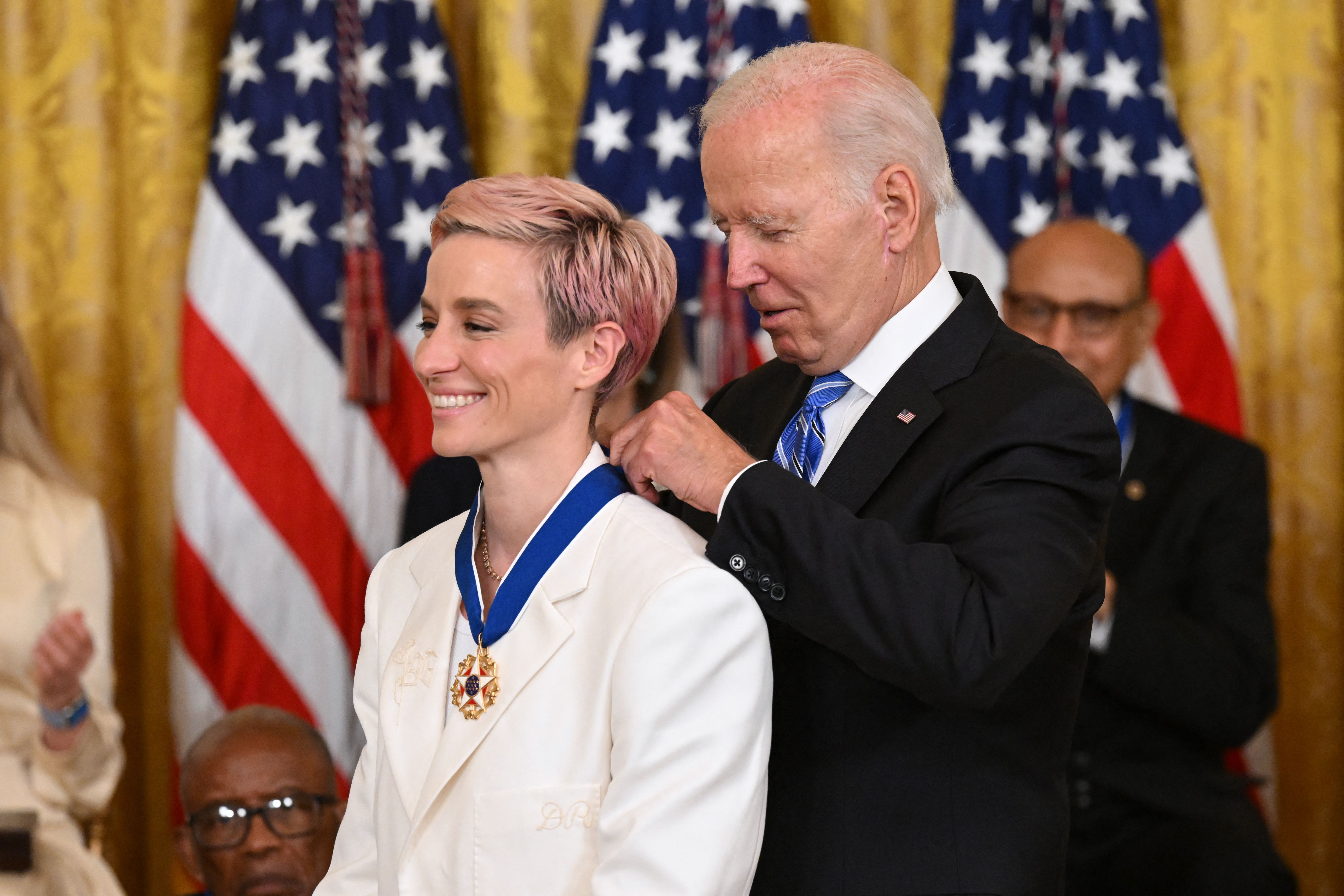 Megan Simone Biles Receive Presidential Medal of Freedom Joe Biden | News, Scores, Highlights, Stats, and Rumors | Bleacher Report