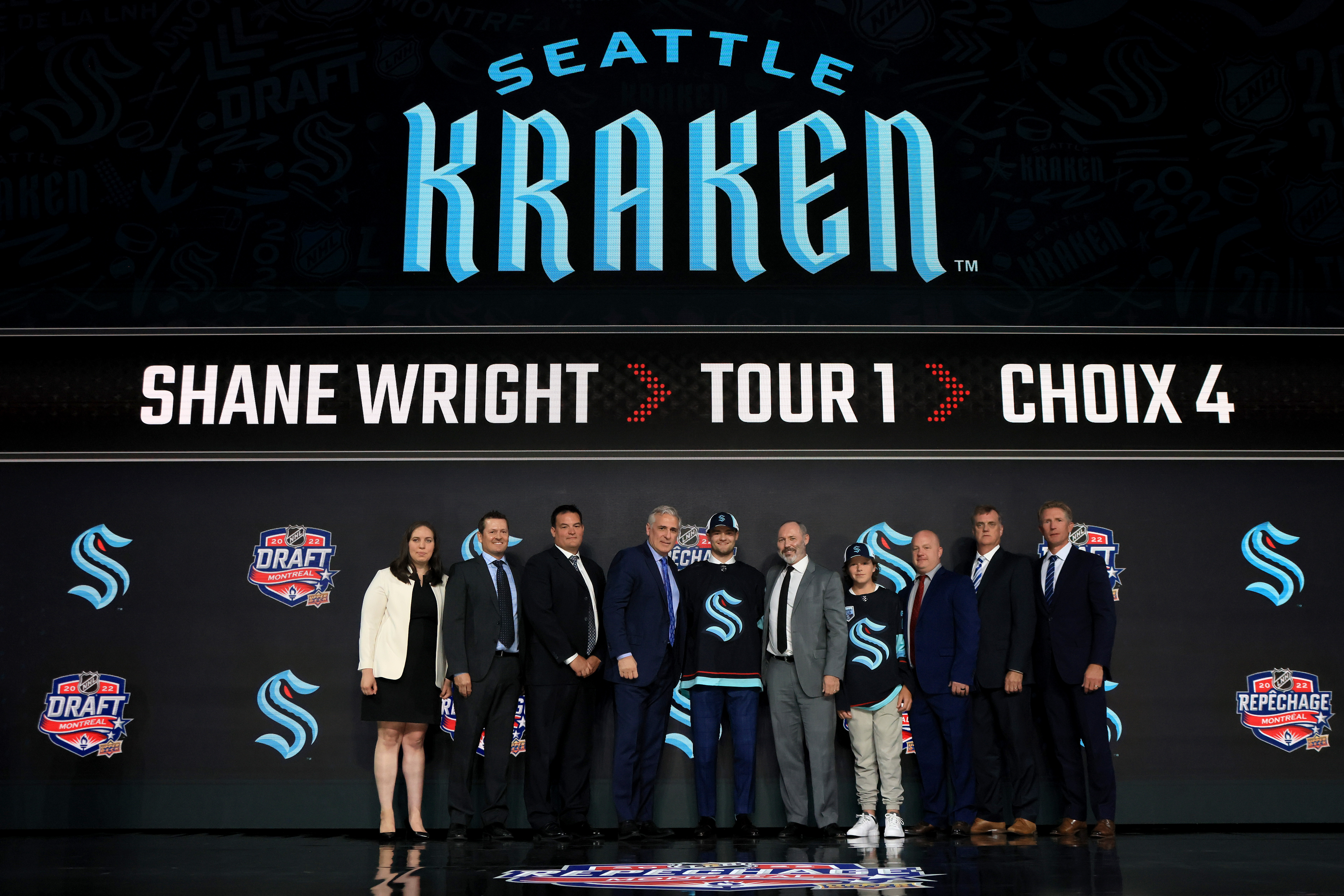 Kraken take center Shane Wright with fourth overall pick in NHL