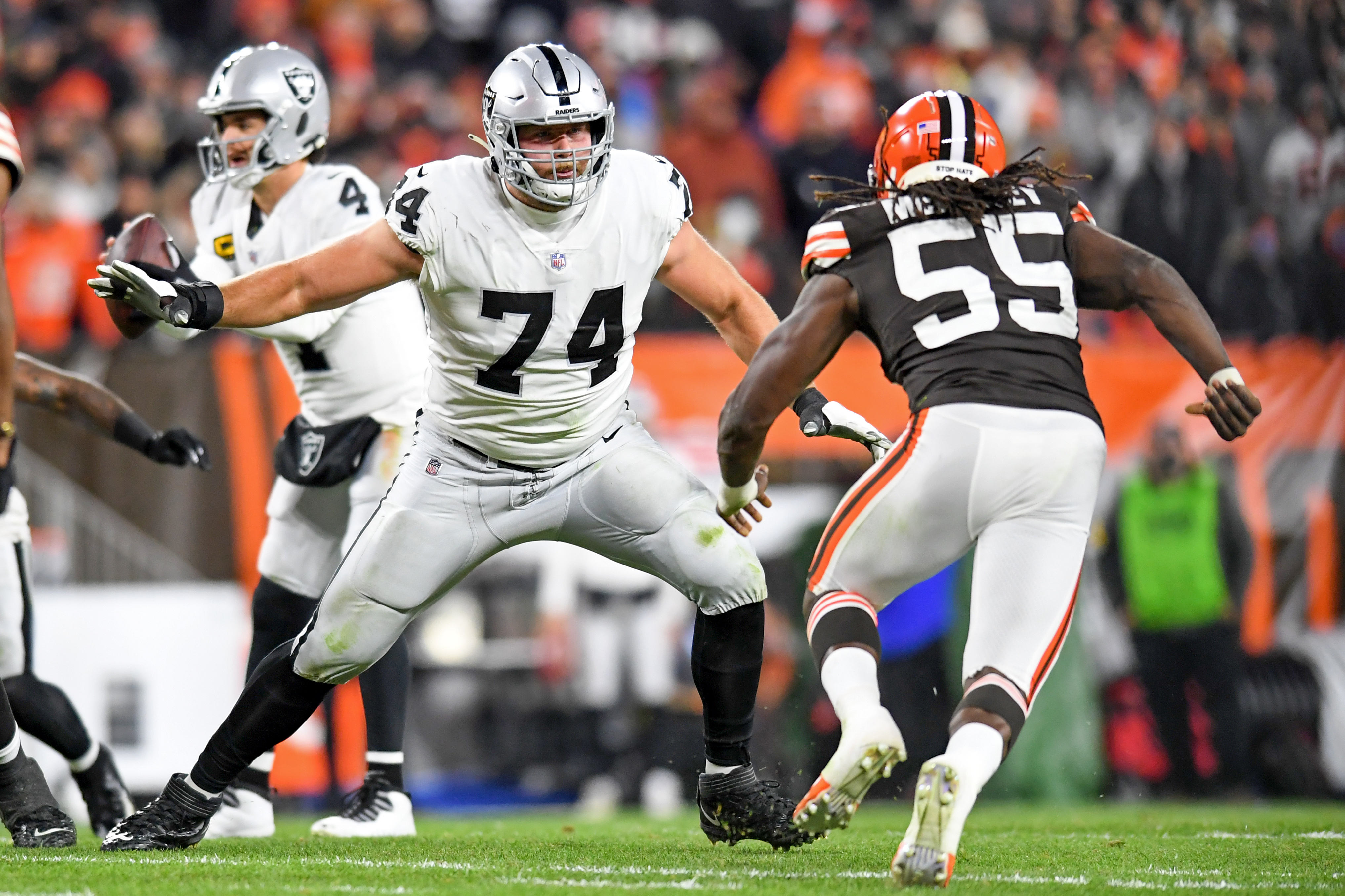 Sam Hubbard Cincinnati Bengals Game-Used #94 White Jersey vs. Cleveland  Browns on September 17 2020