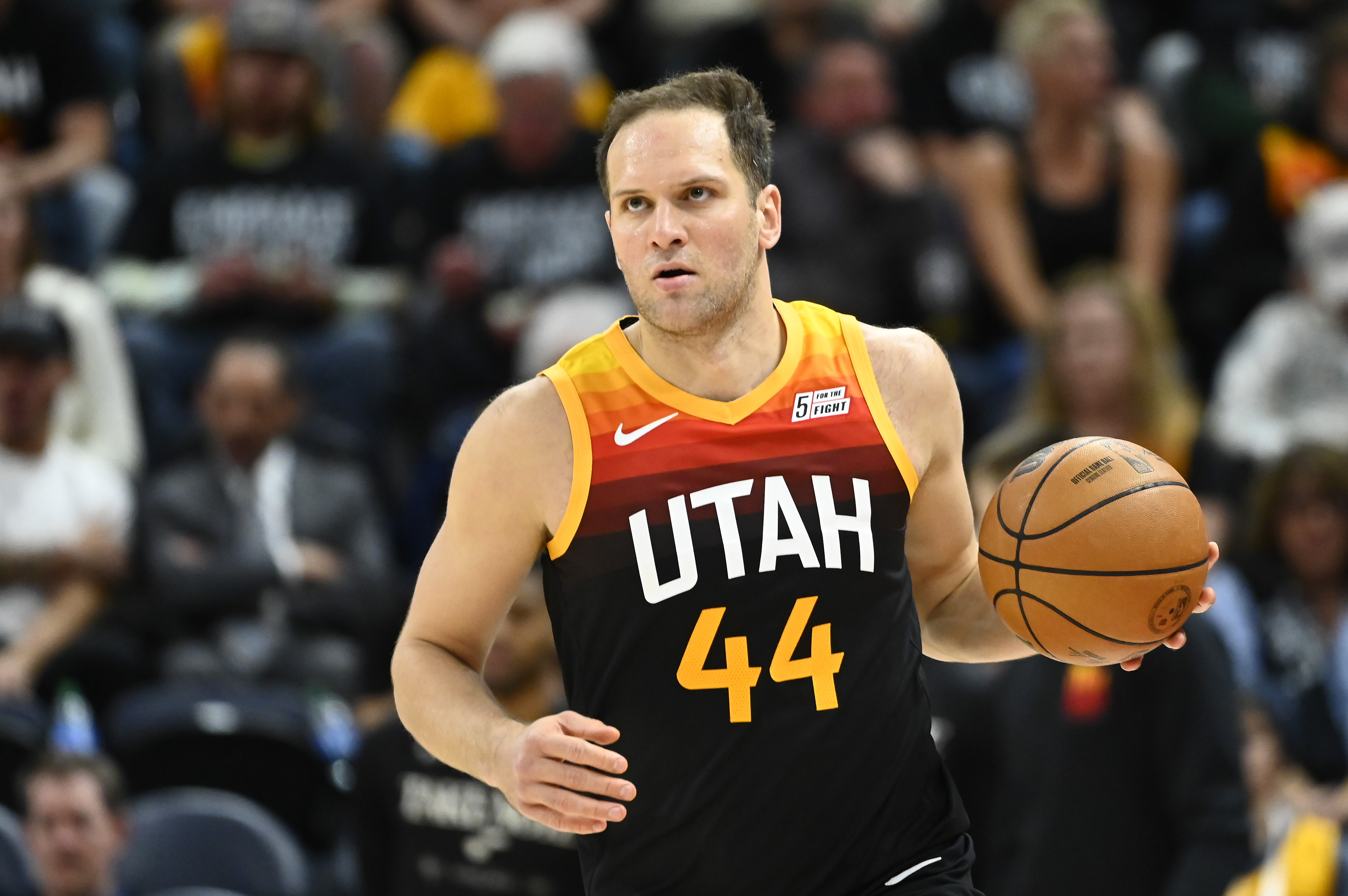 Bojan Bogdanovic - Utah Jazz - Game-Worn Earned Edition Jersey - 1st Half -  2020-21 NBA Season