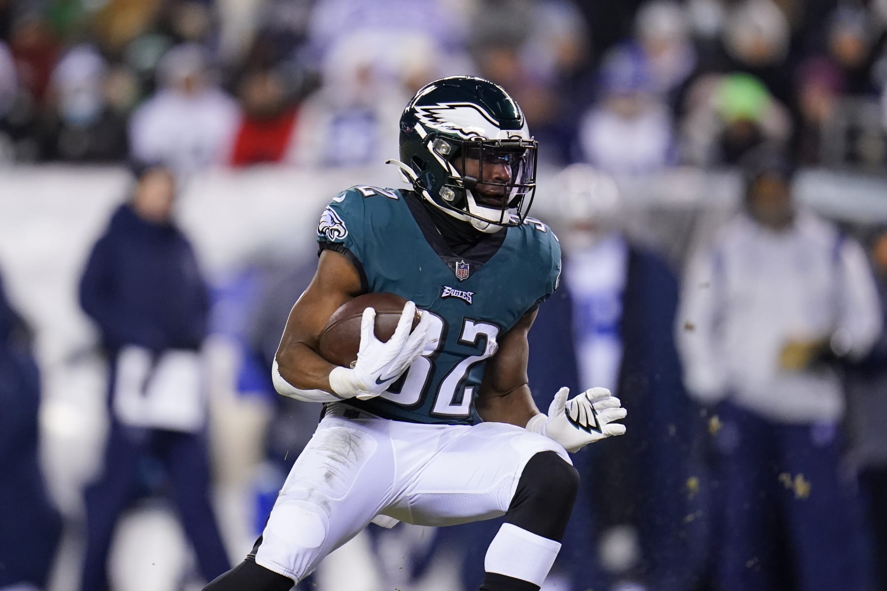 Kenneth Gainwell working to stand out in a crowded Eagles' running