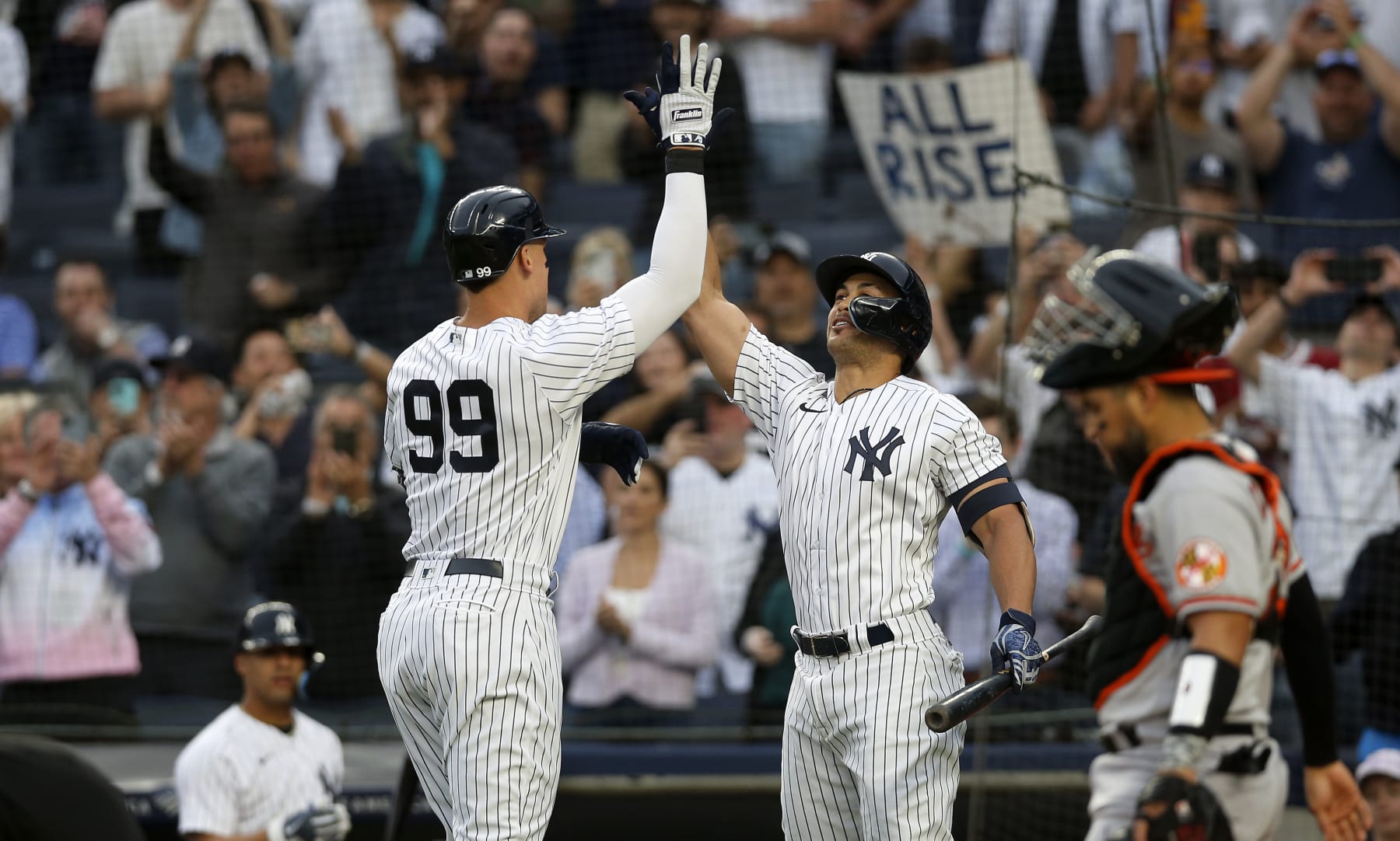 Aaron Judge has cold explanation of home run gesture that looked