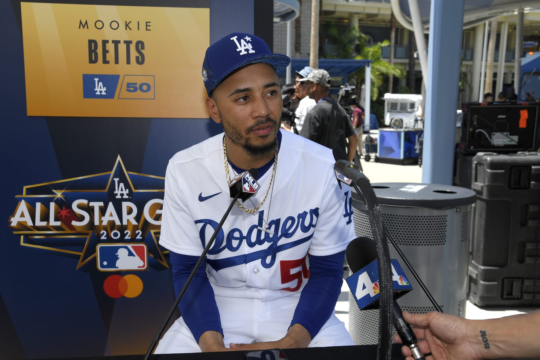Dodgers' Mookie Betts embraces his activist side in push for Black