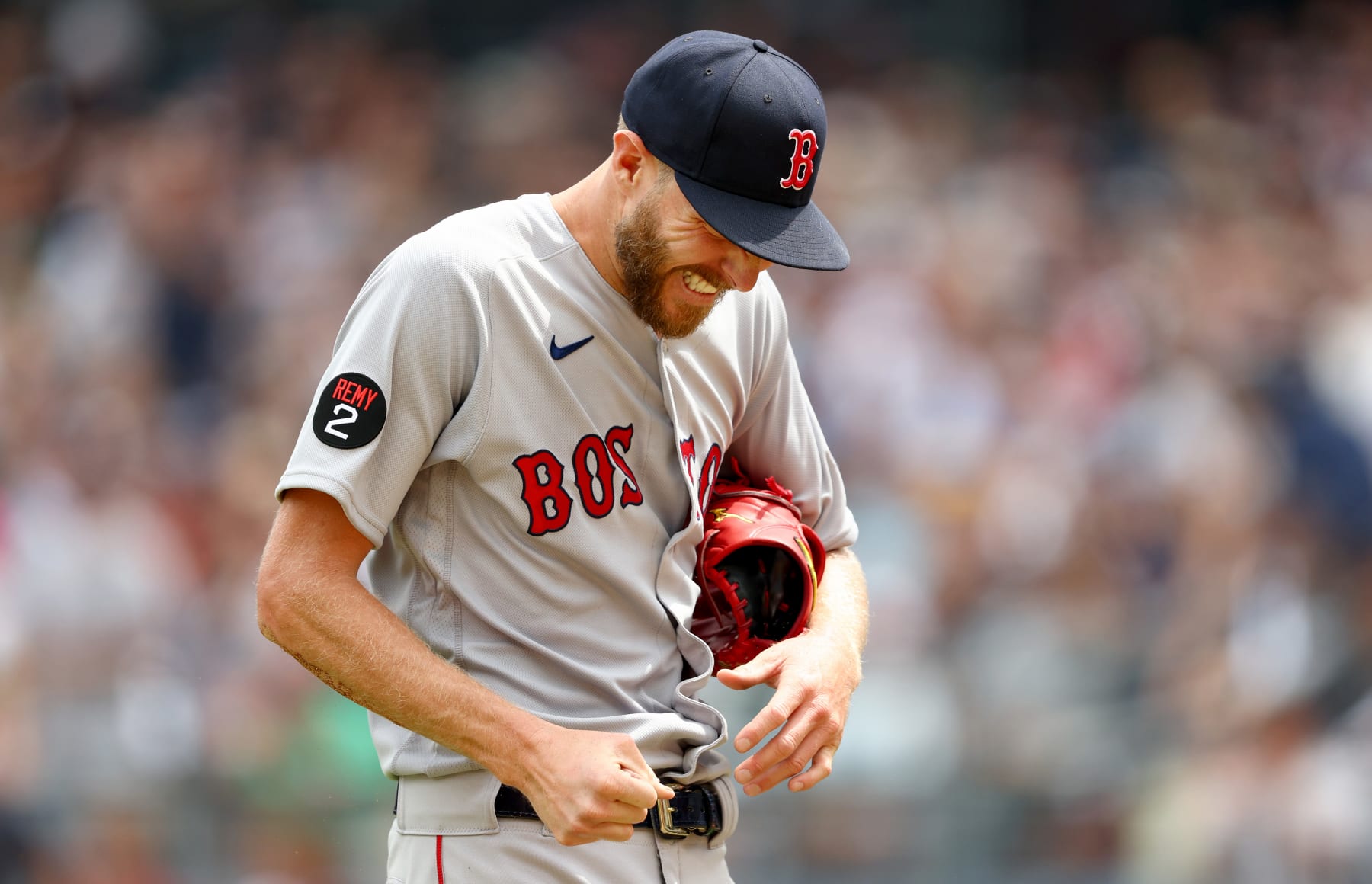 Boston Red Sox pitcher Chris Sale out for season after bike accident