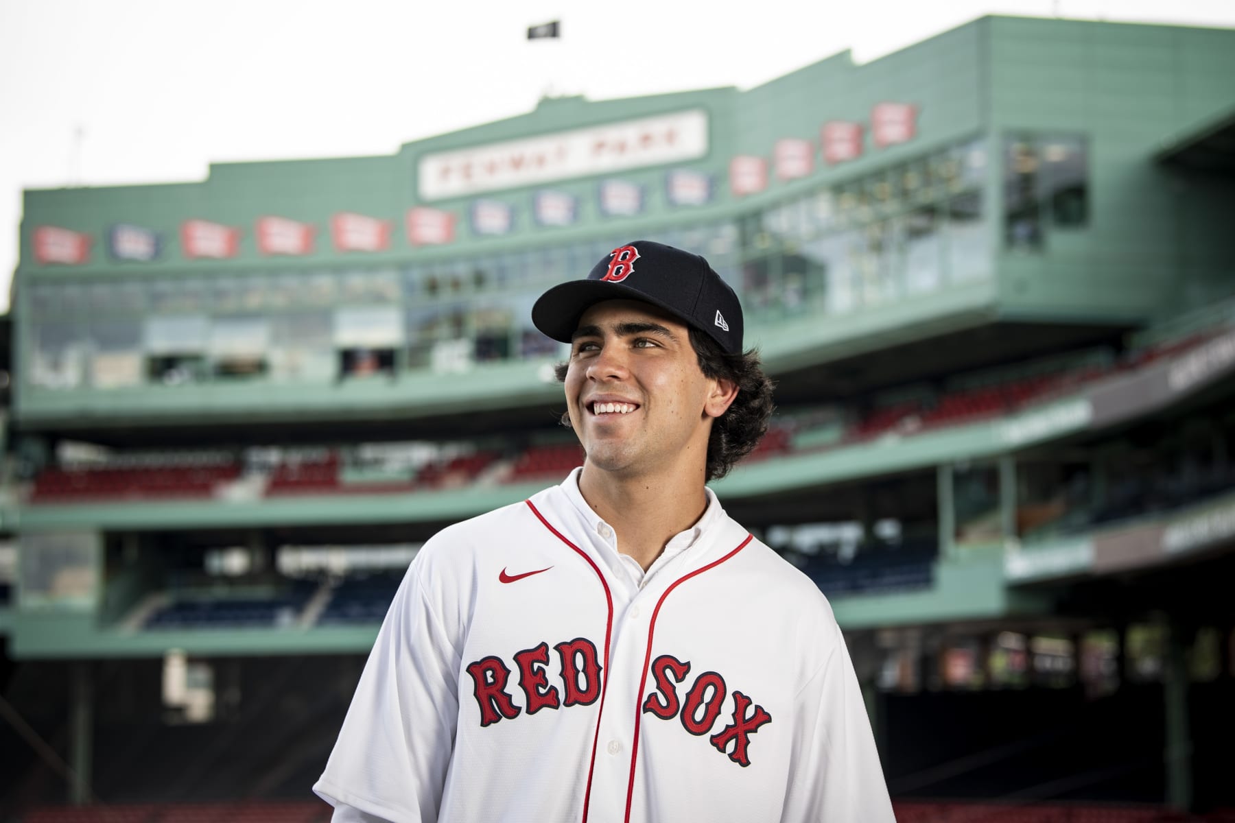 Red Sox first round pick Benintendi showing why he dominated college  baseball world, National Sports