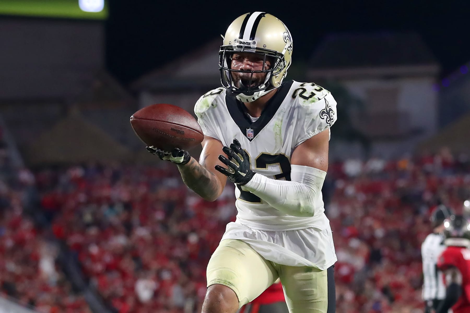 Saints' Marshon Lattimore Sends Threat to Justin Jefferson