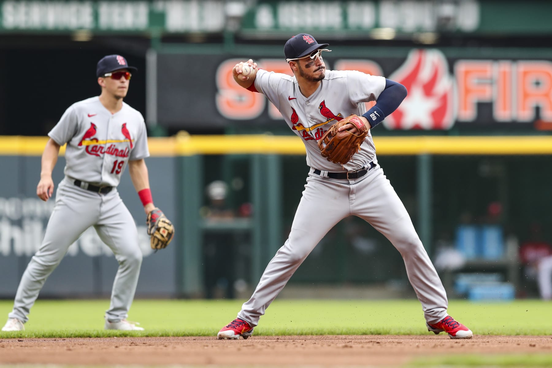 Measuring the stats on Whit Merrifield's home run, 07/28/2023