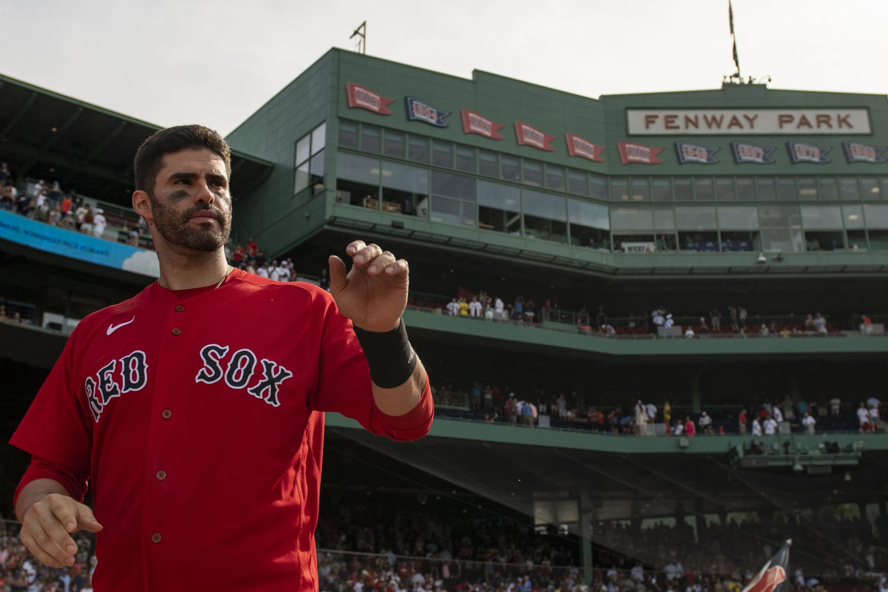 My jersey swap for Martinez joining the Red Sox. : r/mlb