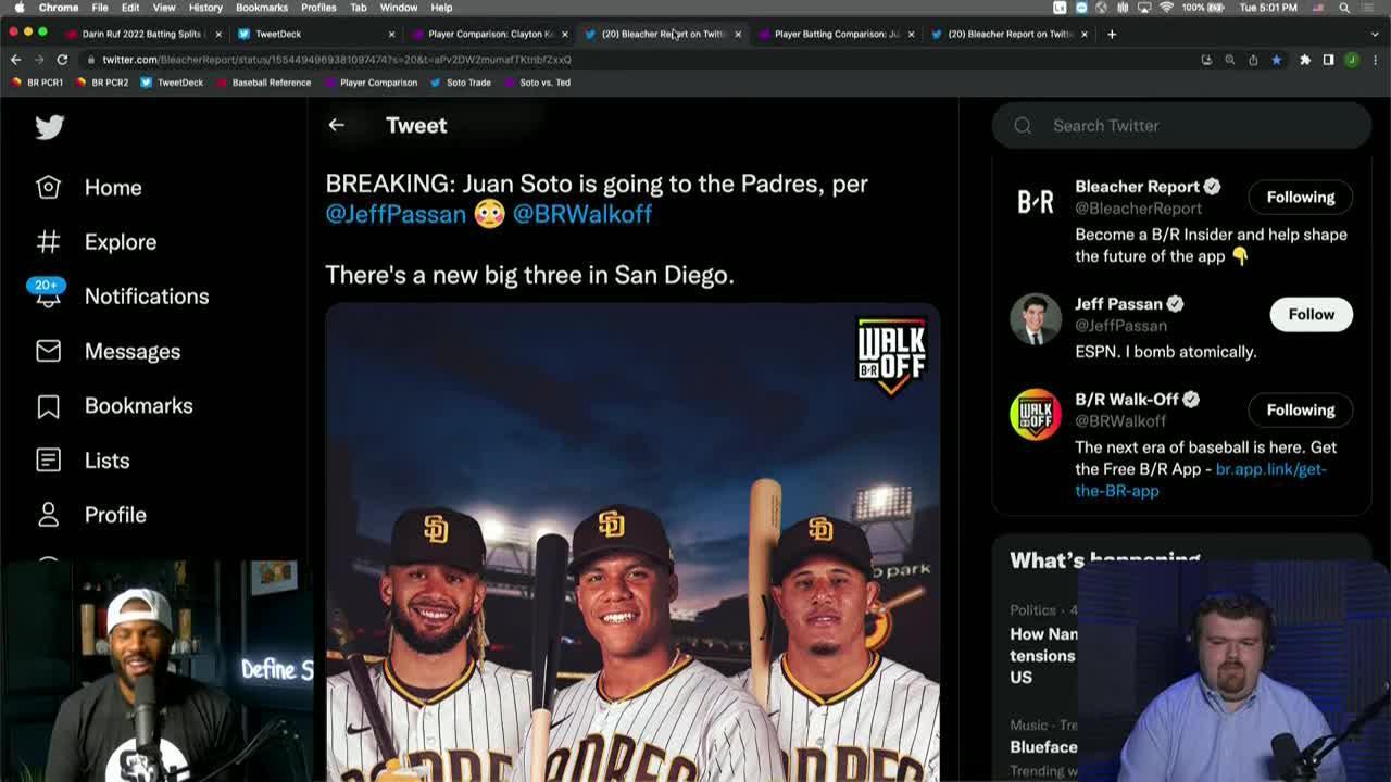 Bleacher Report - BREAKING: Juan Soto is going to the