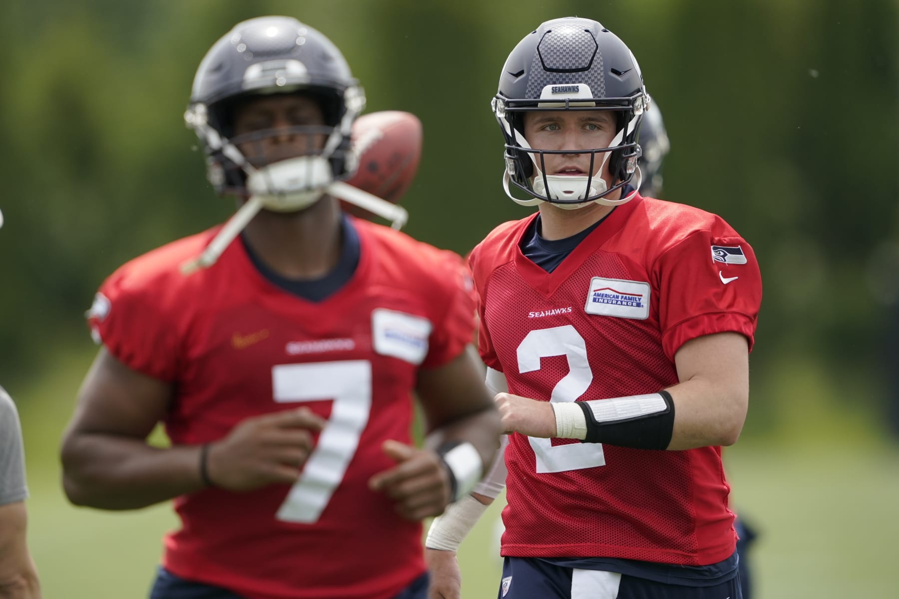 Geno Smith starts training camp as QB in charge for Seahawks - The