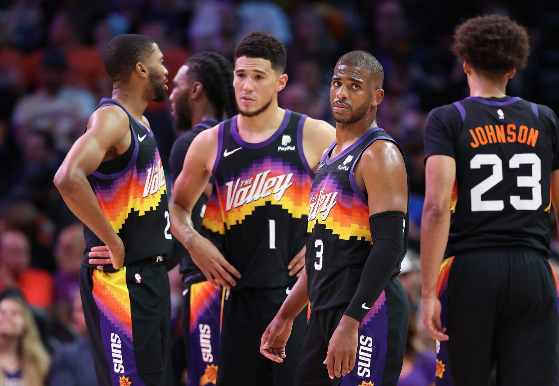 Chris Paul - Phoenix Suns - Game-Worn City Edition Short-Sleeved Shooting  Shirt - 2021-22 NBA Season