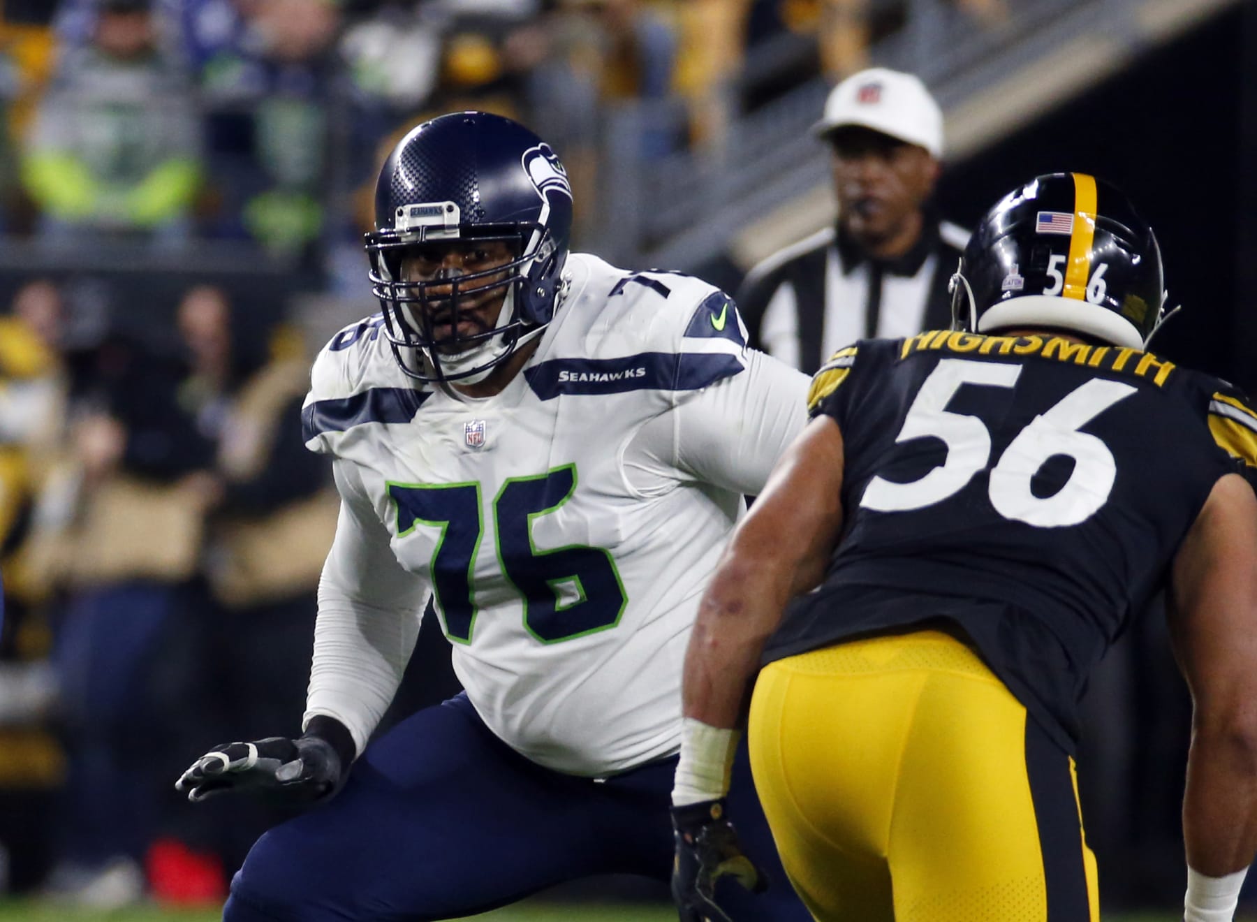 PHOTOS: Duane Brown At The 2022 Pro Bowl